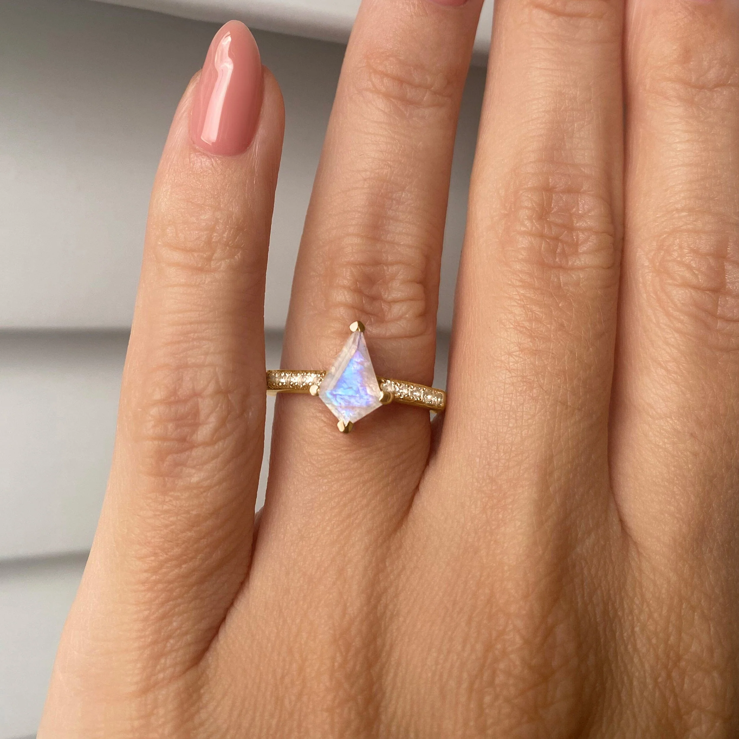 Moonstone Ring - Aimée - Image 6