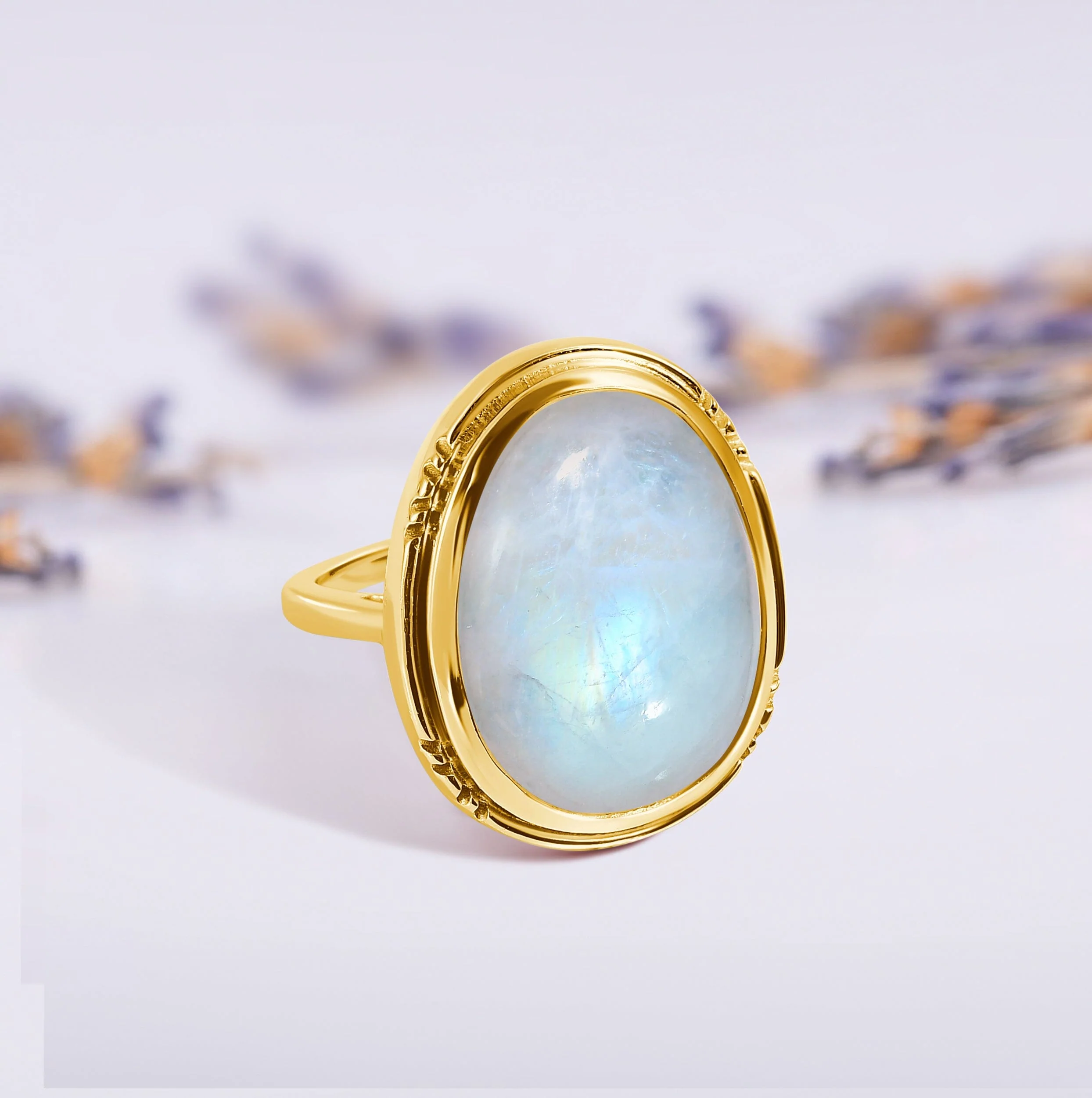 Moonstone Ring - Aurora - Image 5