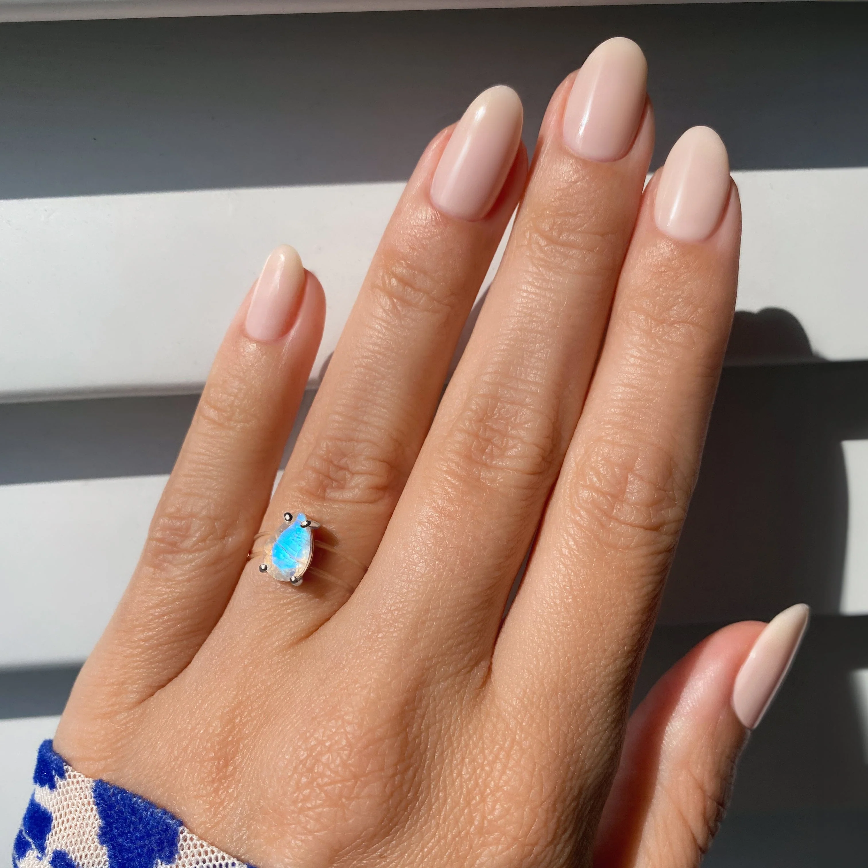 Moonstone Ring Floating Sway - June Birthstone - Image 24