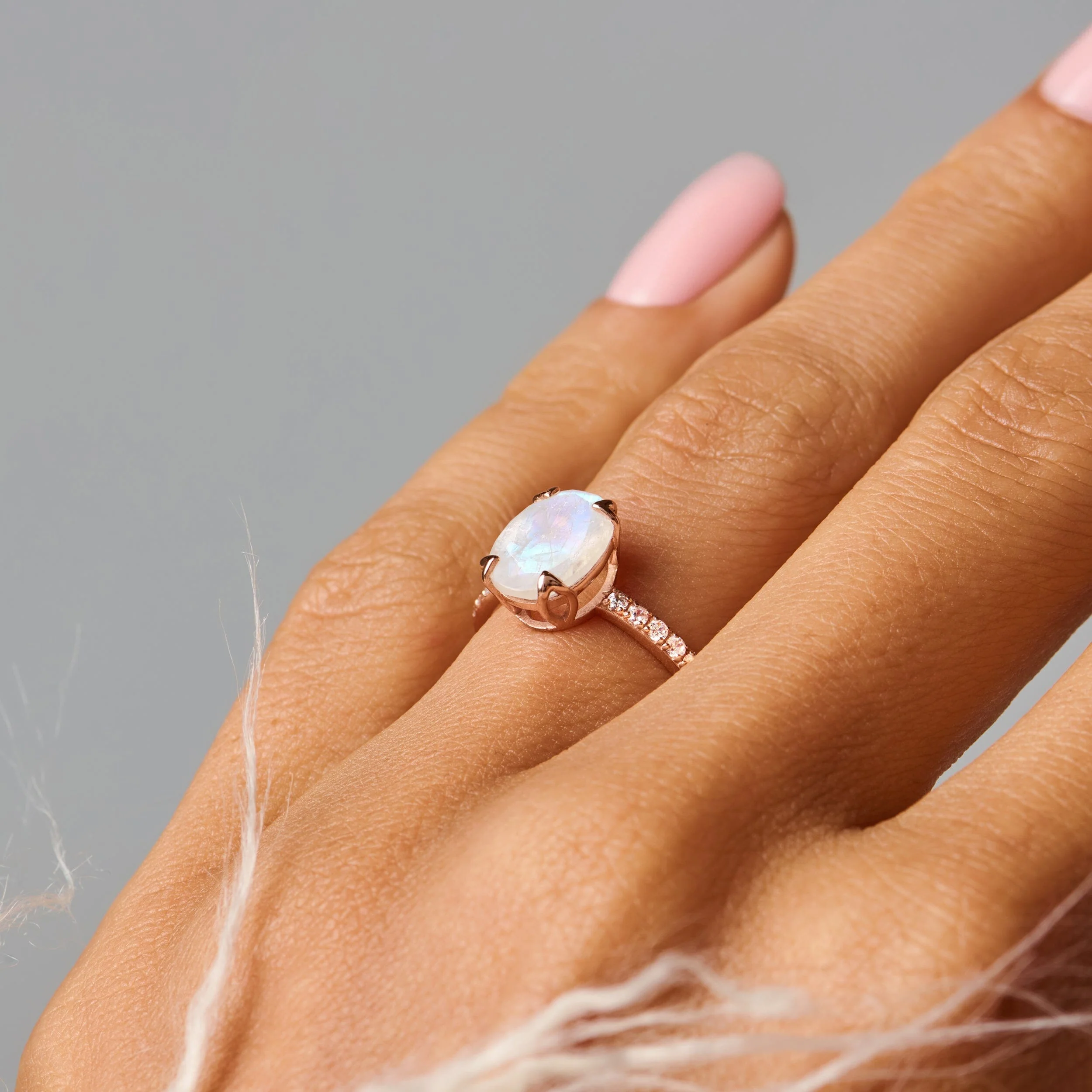 Moonstone Ring - Harlow - Image 11