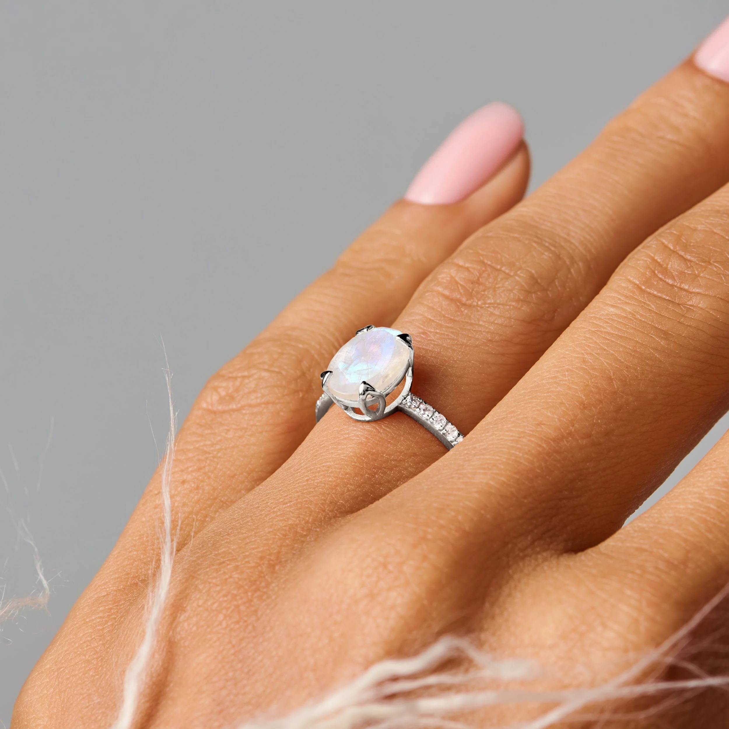 Moonstone Ring - Harlow - Image 16