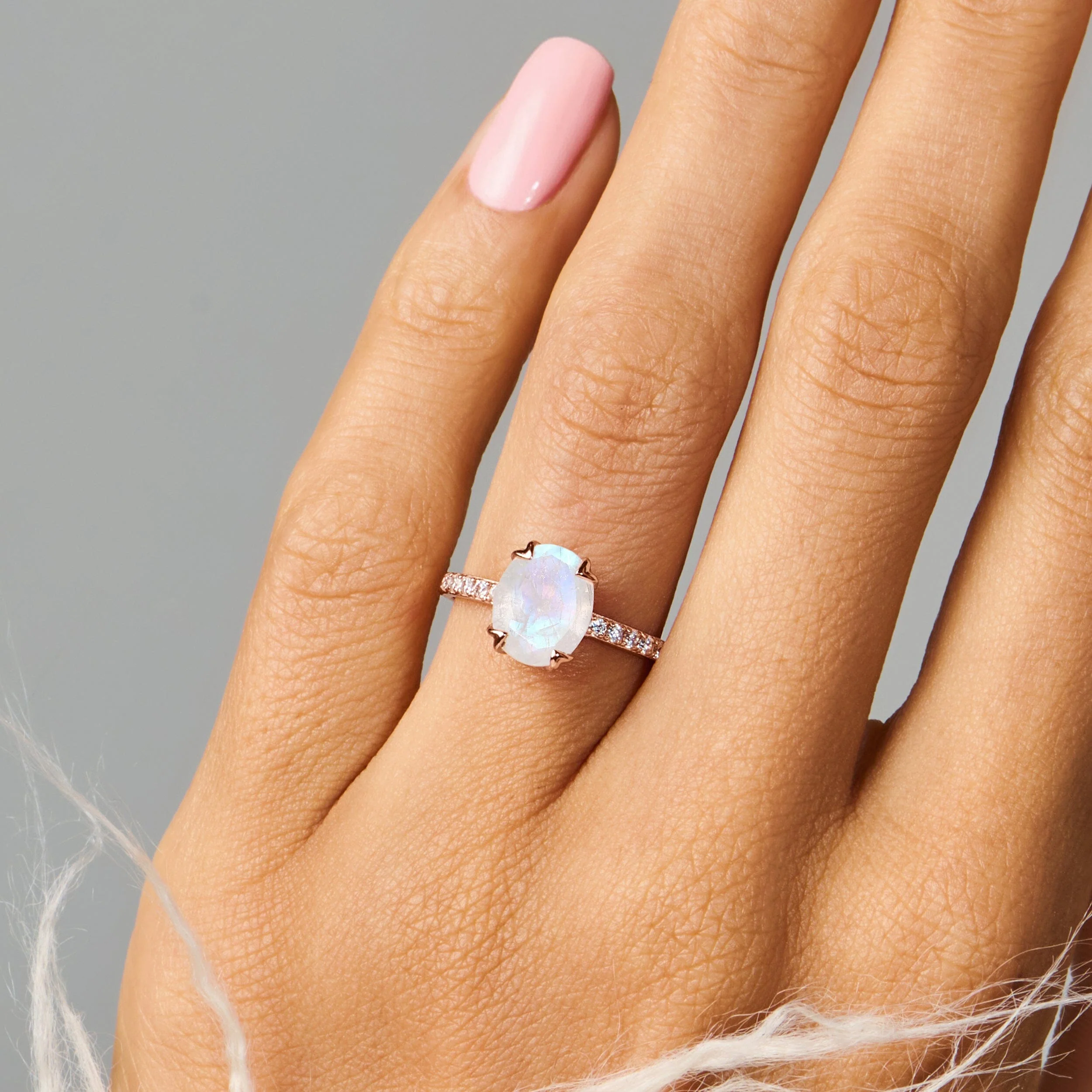 Moonstone Ring - Harlow - Image 2
