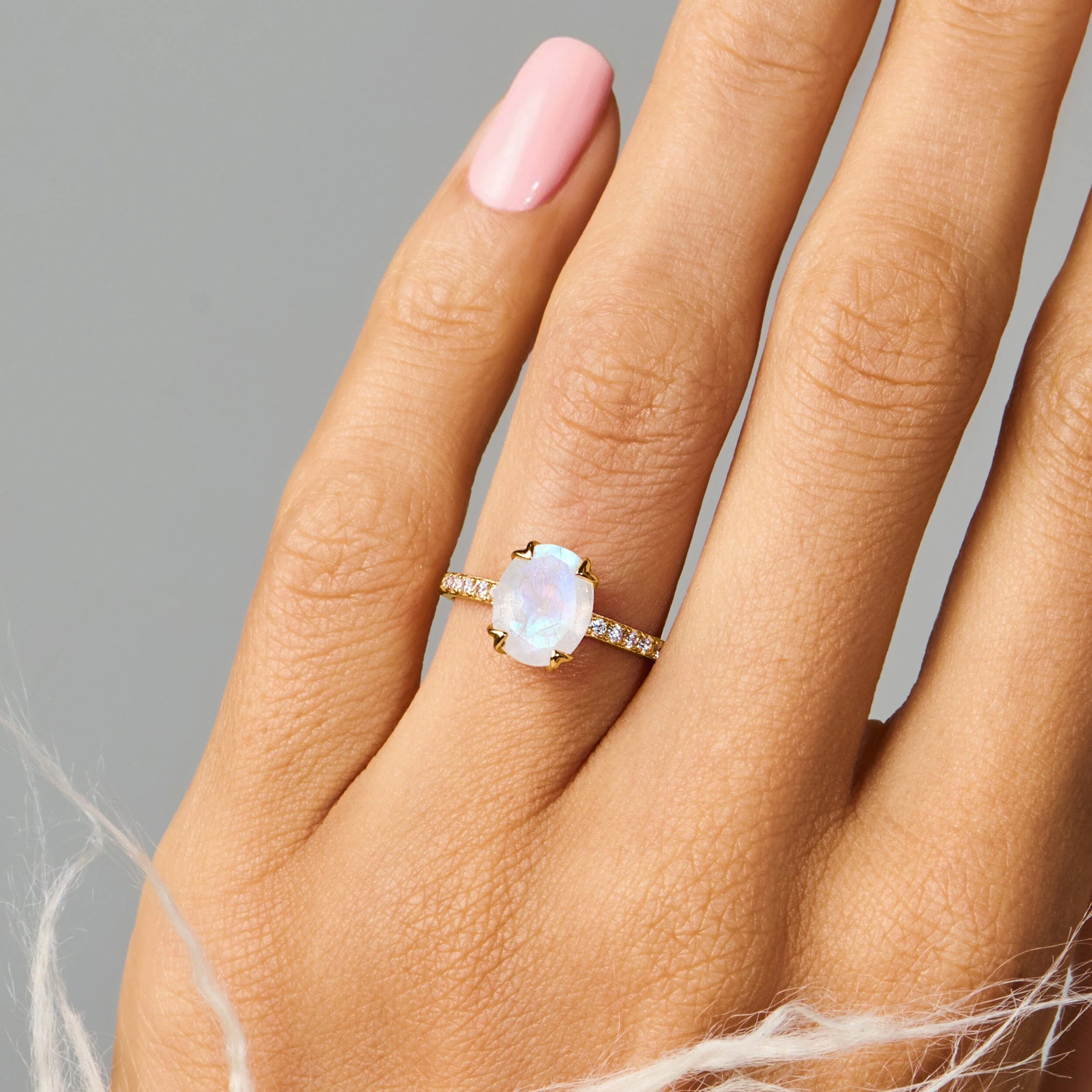 Moonstone Ring - Harlow - Image 6
