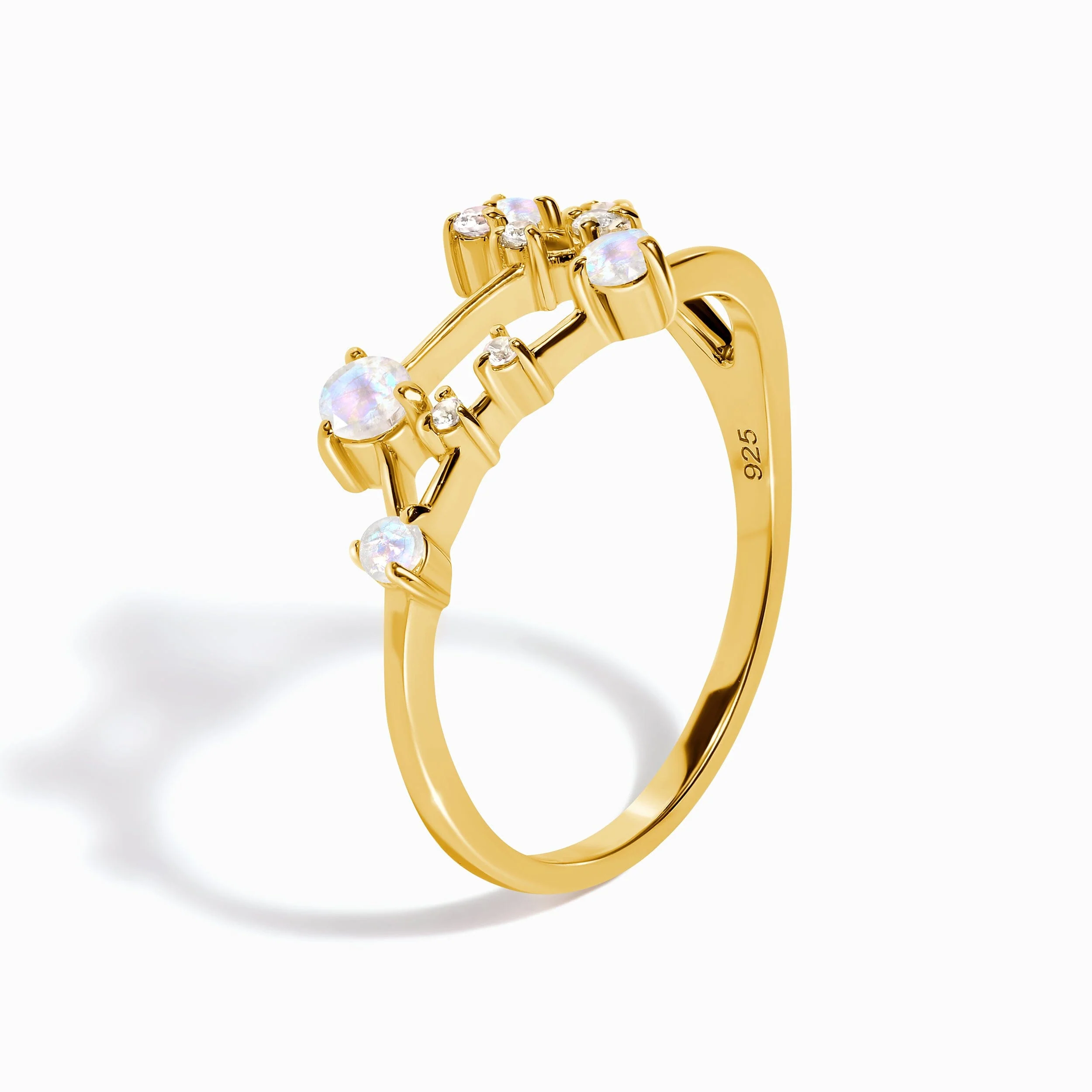 Moonstone Ring - Leo Zodiac Constellation - Image 20