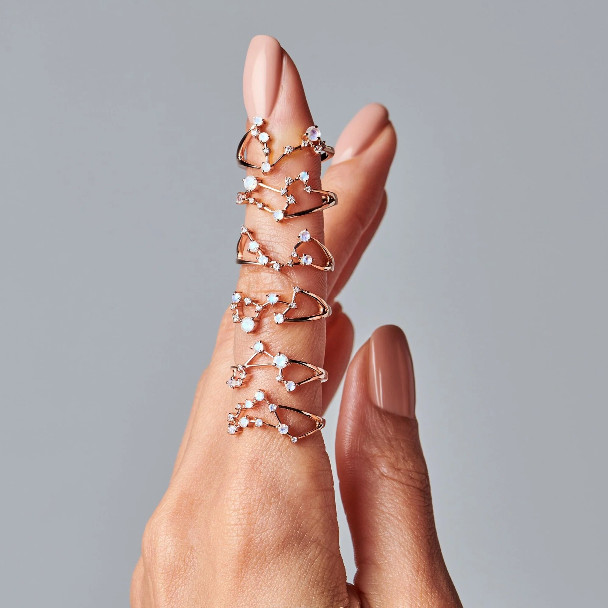 Moonstone Ring - Libra Zodiac Constellation - Image 18