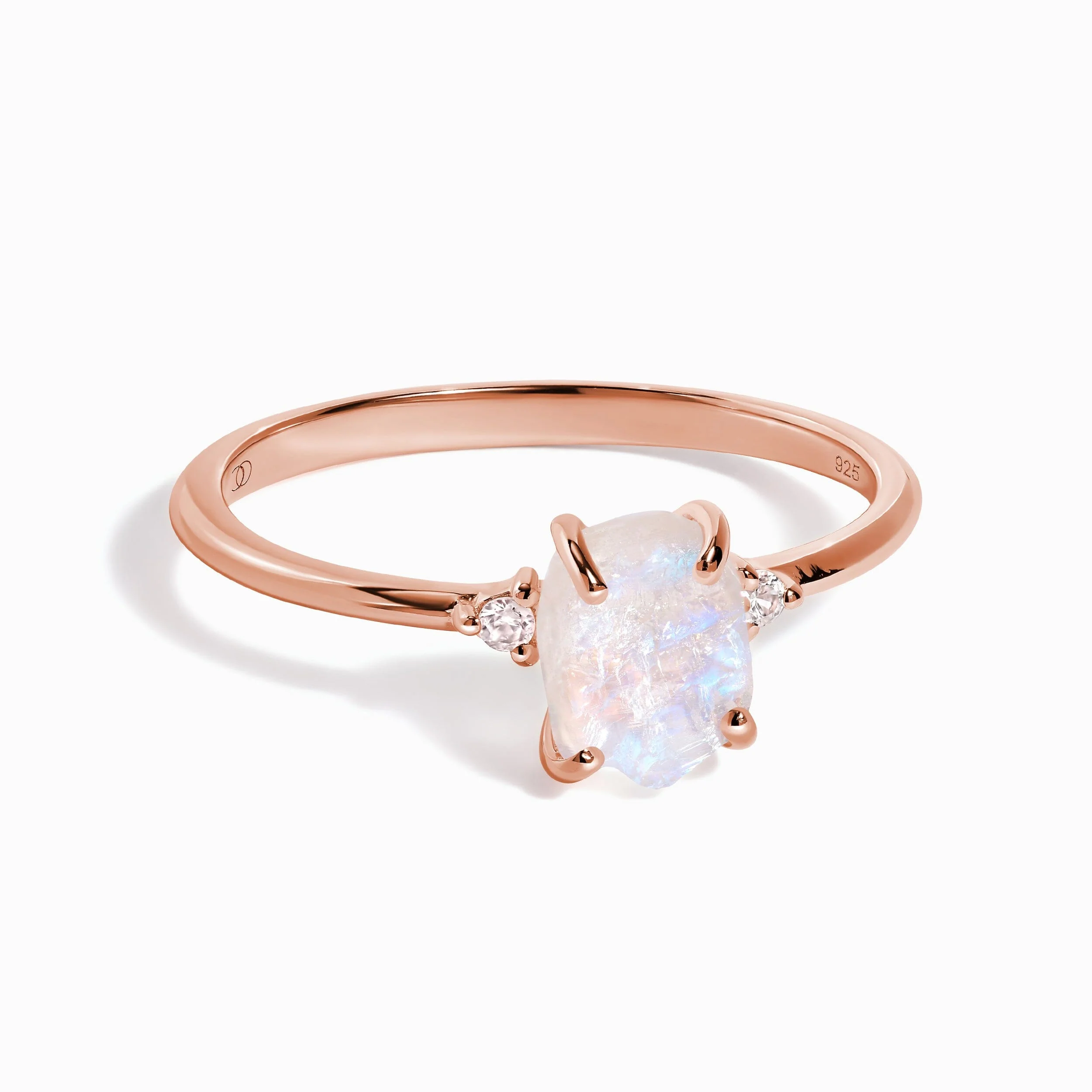 Moonstone Ring - Petite Raw Allure - Image 3