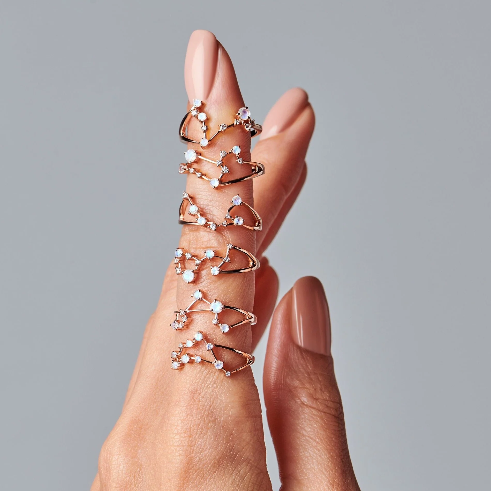 Moonstone Ring - Scorpio Zodiac Constellation - Image 14
