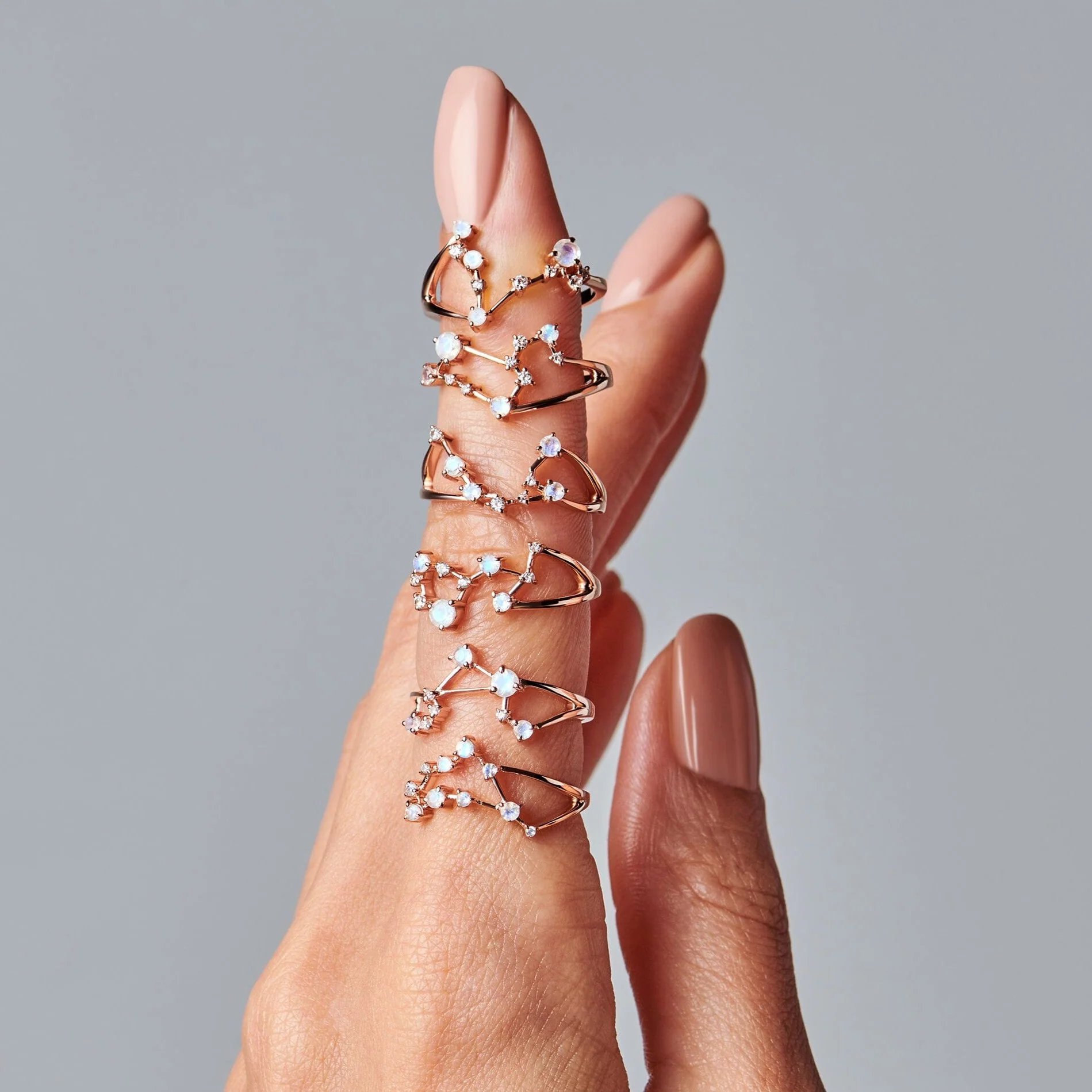 Moonstone Ring - Scorpio Zodiac Constellation - Image 18