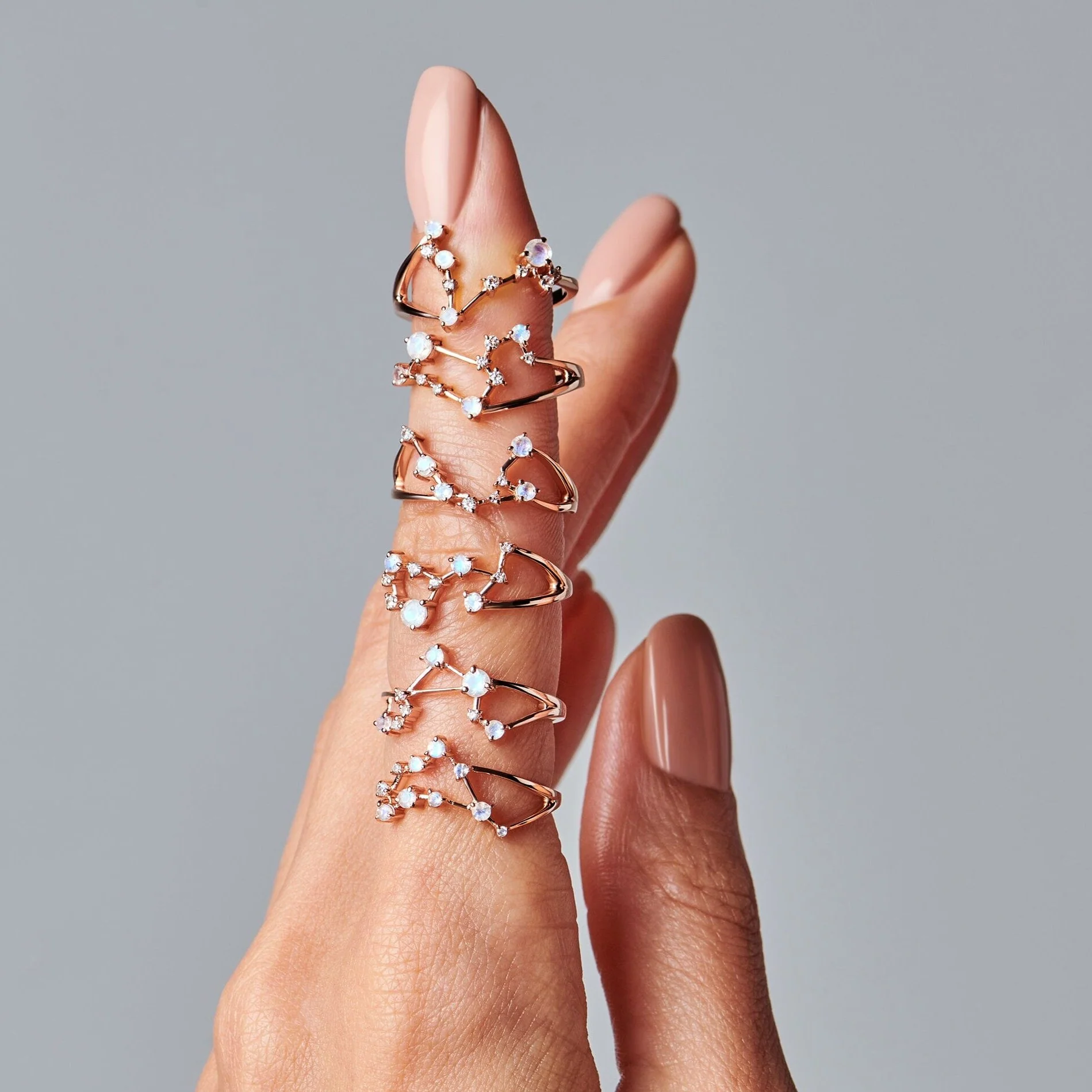 Moonstone Ring - Scorpio Zodiac Constellation - Image 22