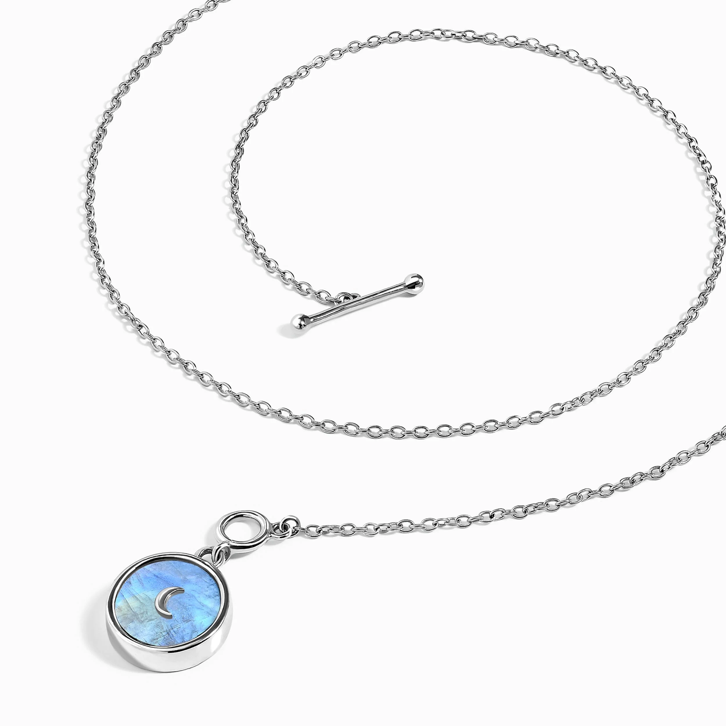Moonstone T-Lock Necklace - Dream - Image 14