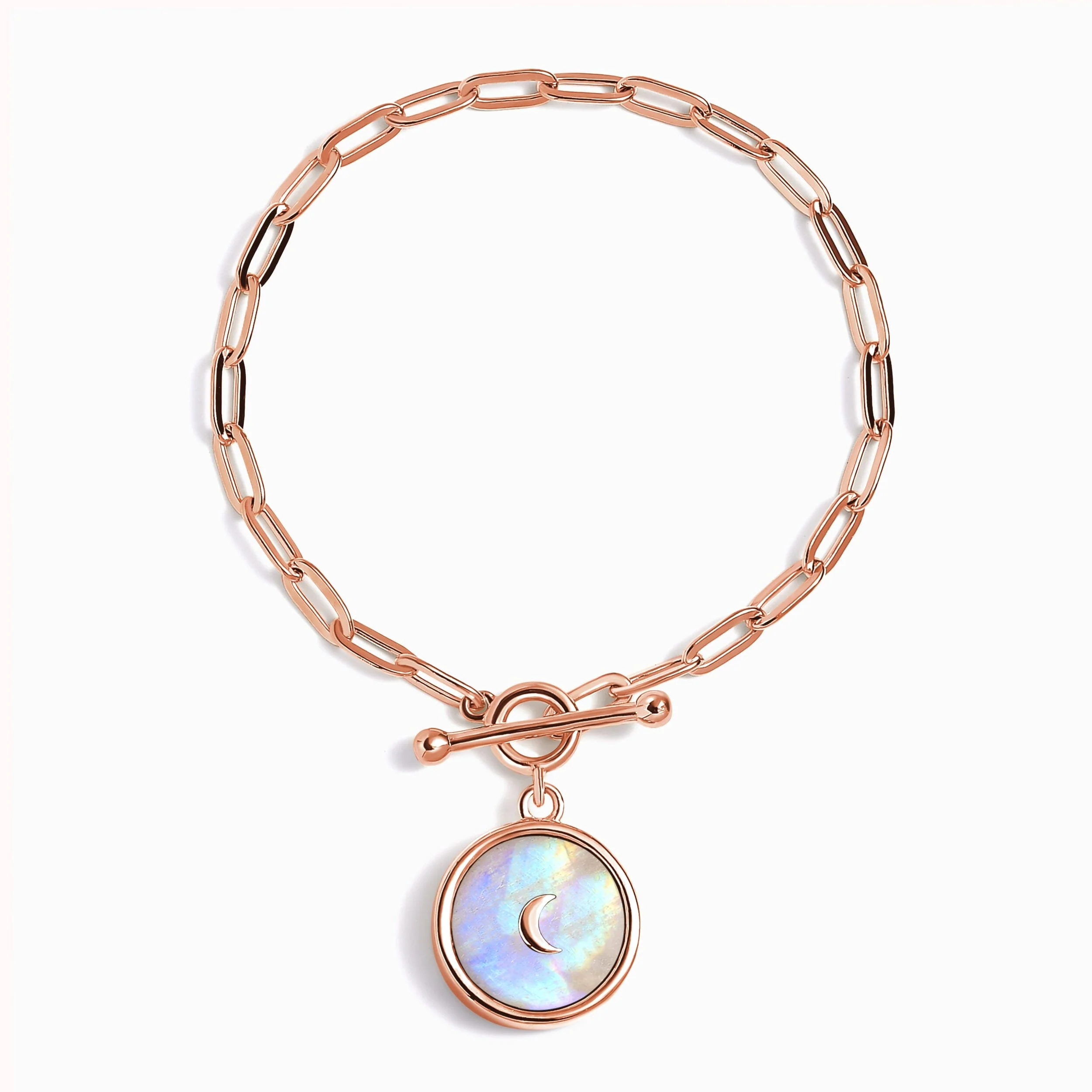 Moonstone Widelink T-Lock Bracelet - Dream - Image 3