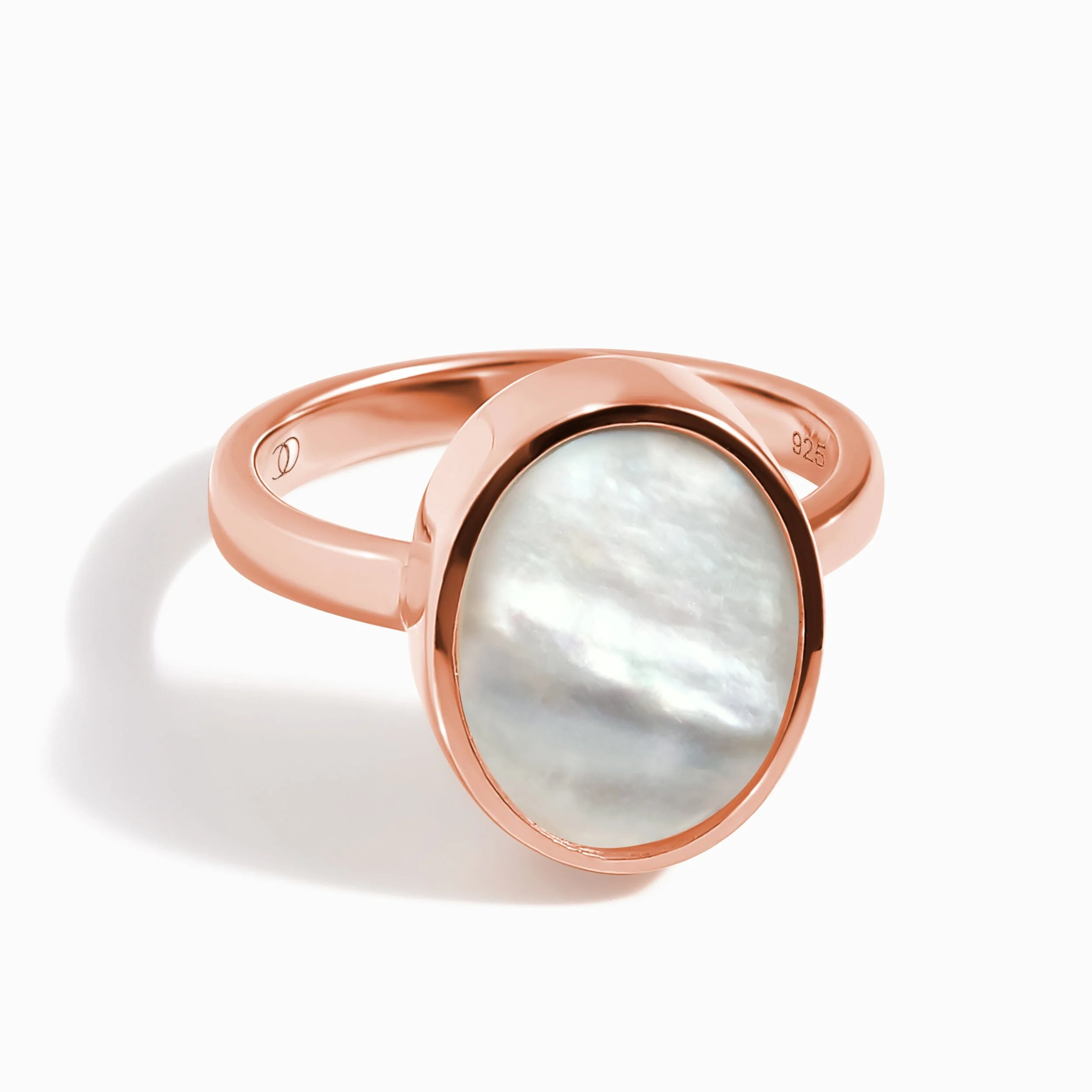 Mother of Pearl Ring - Enfolded - Image 3