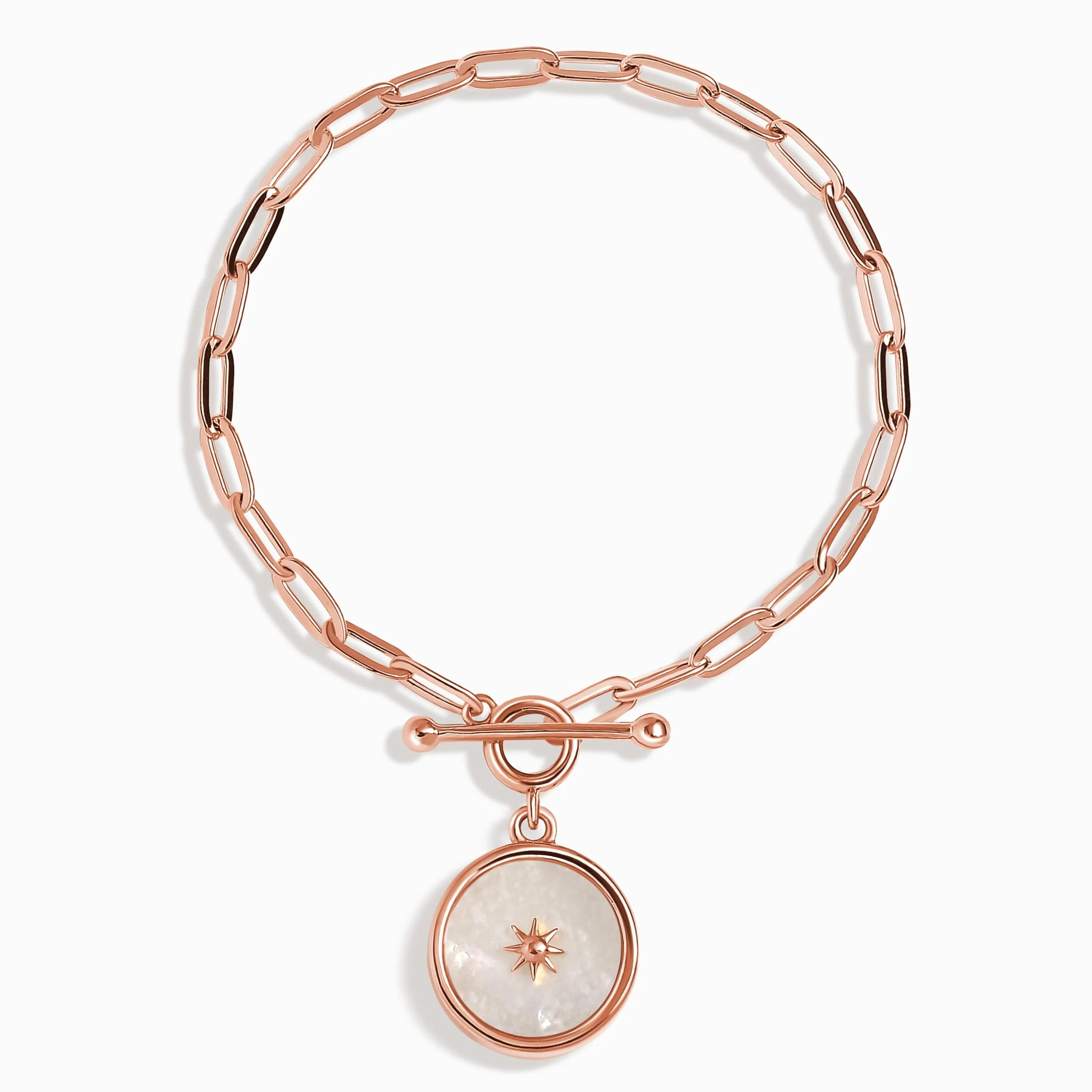 Mother Of Pearl Widelink T-Lock Bracelet - Sol - Image 3