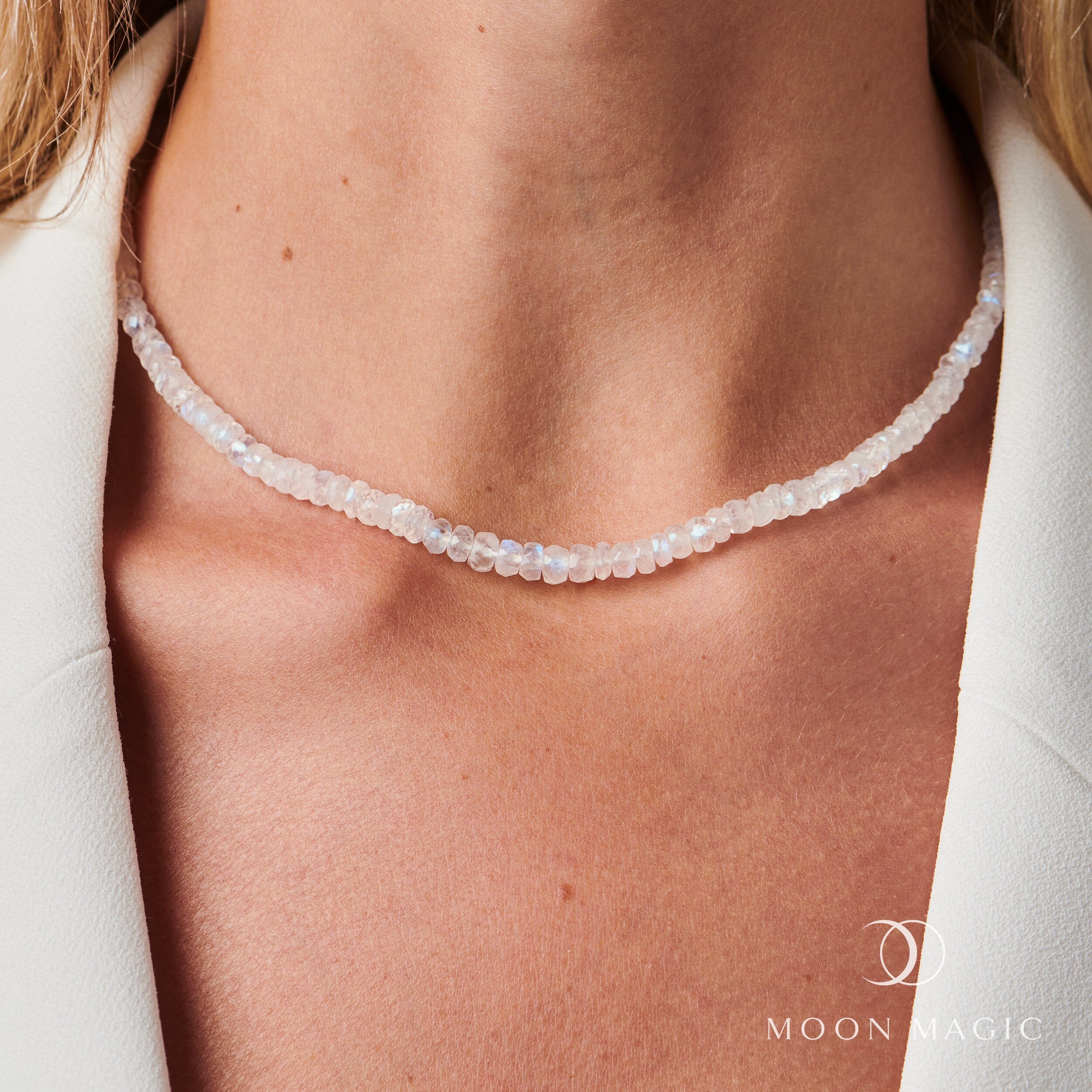 Beads Necklace - Moonstone - Image 4