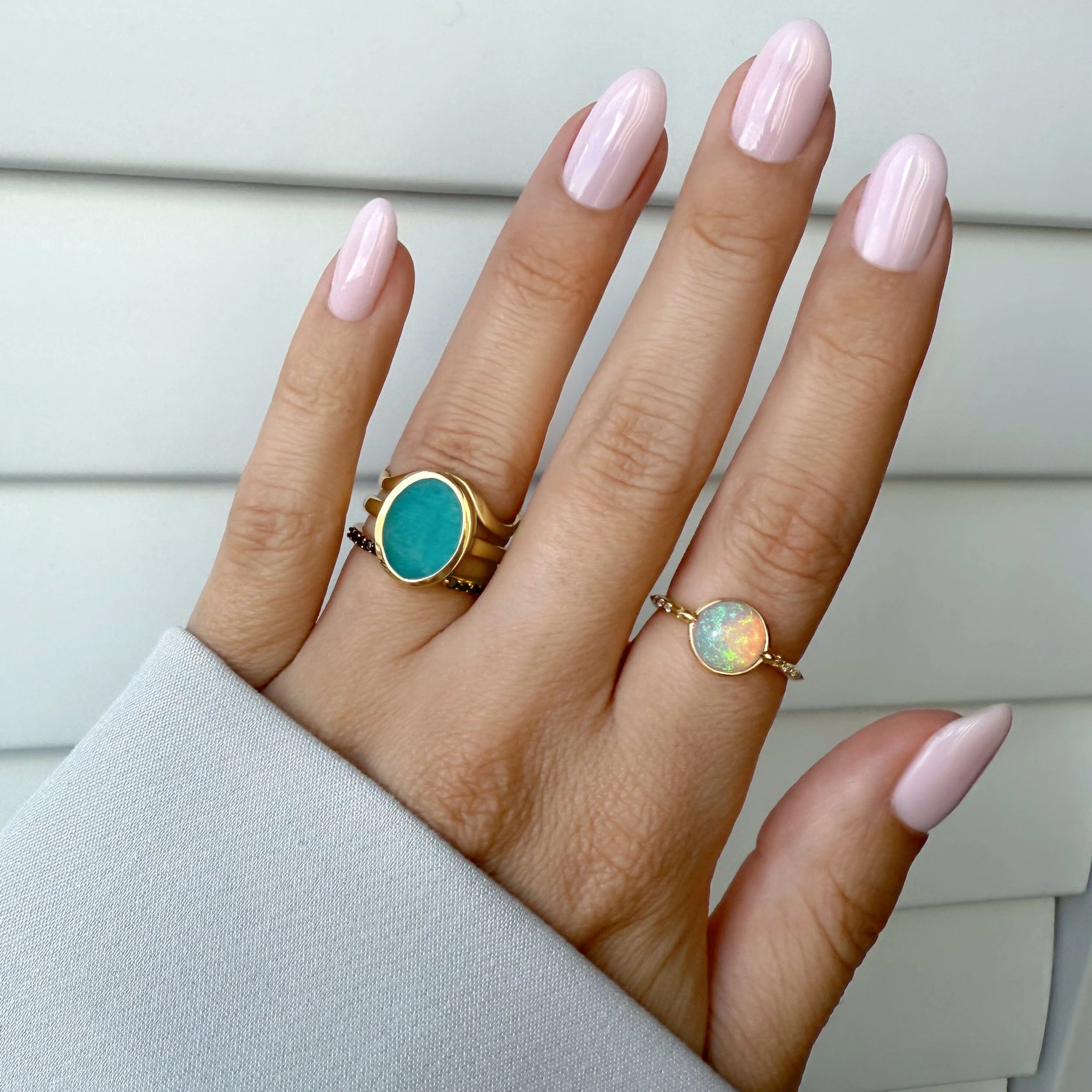 Opal Energy Ring - Positivity Engraved - Image 14