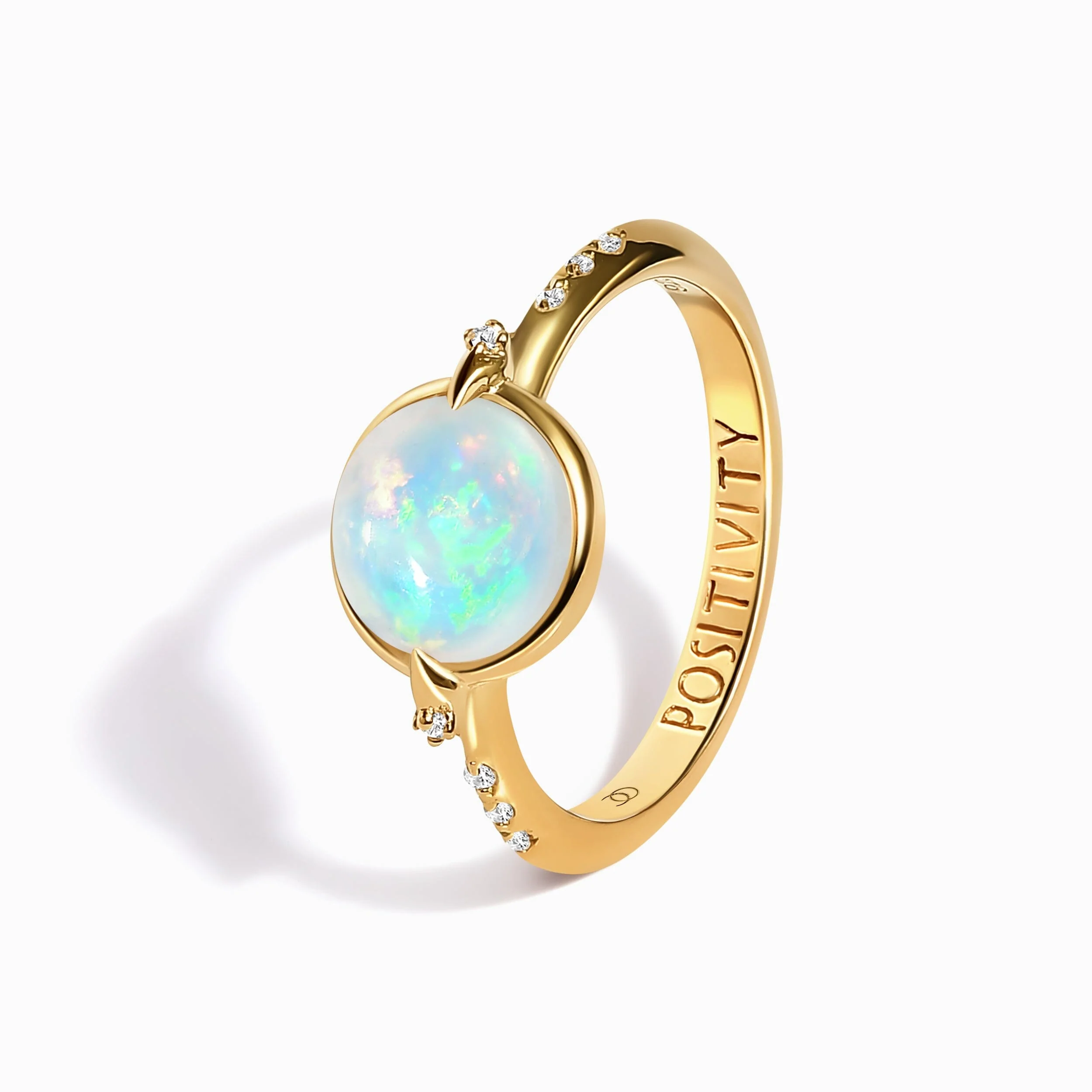 Opal Energy Ring - Positivity Engraved - Image 15