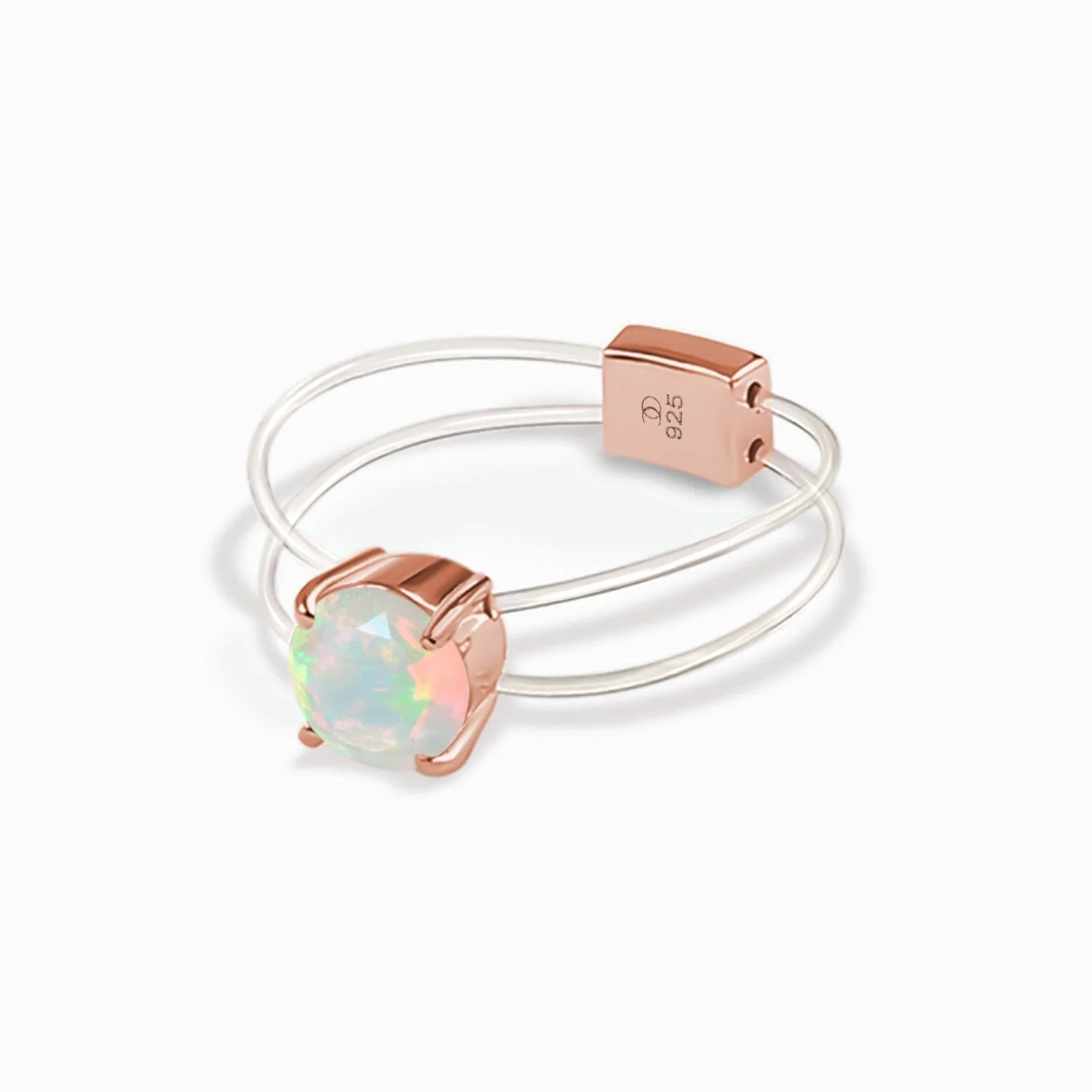Opal Ring - Floating Gem - Image 3
