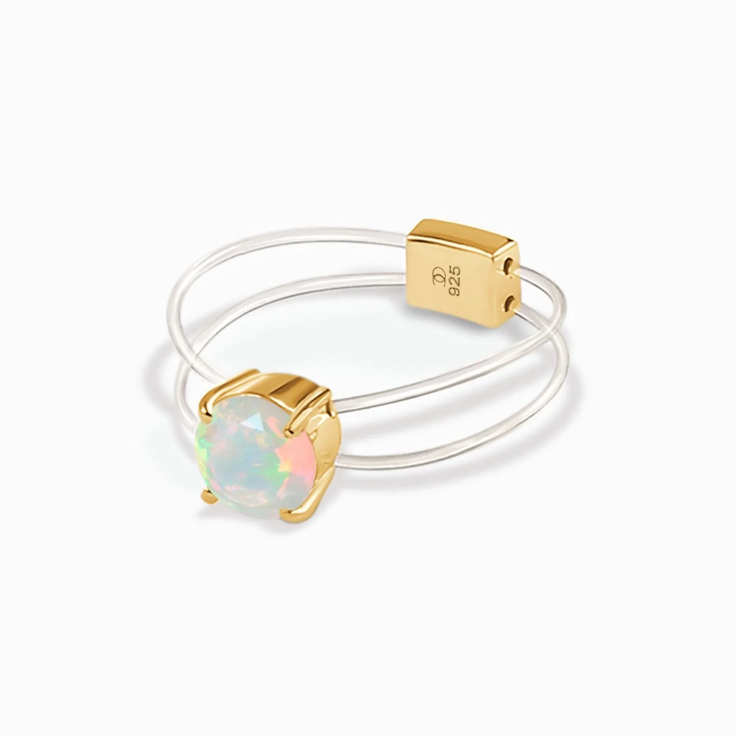 Opal Ring - Floating Gem - Image 5