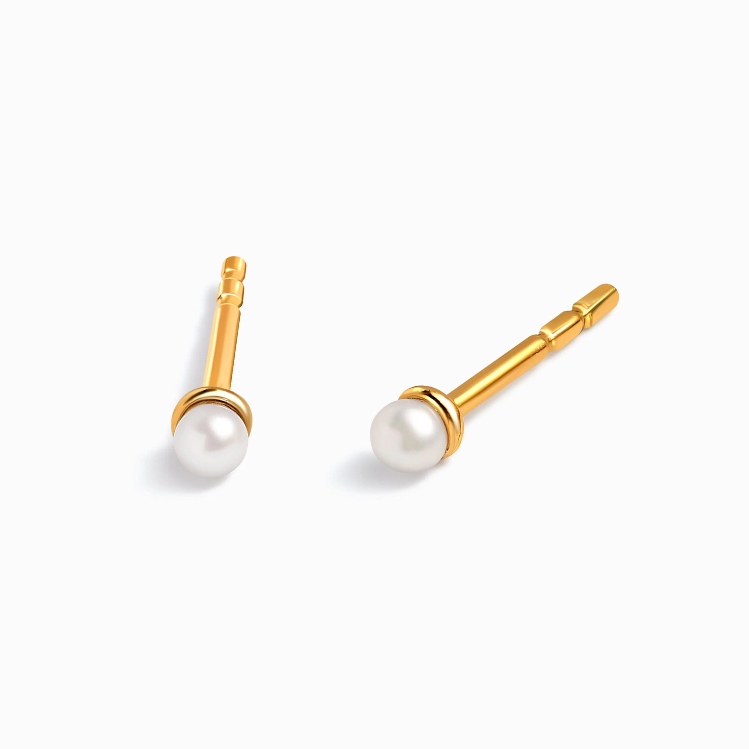 Pearl Earrings - Oceania Studs - Image 11