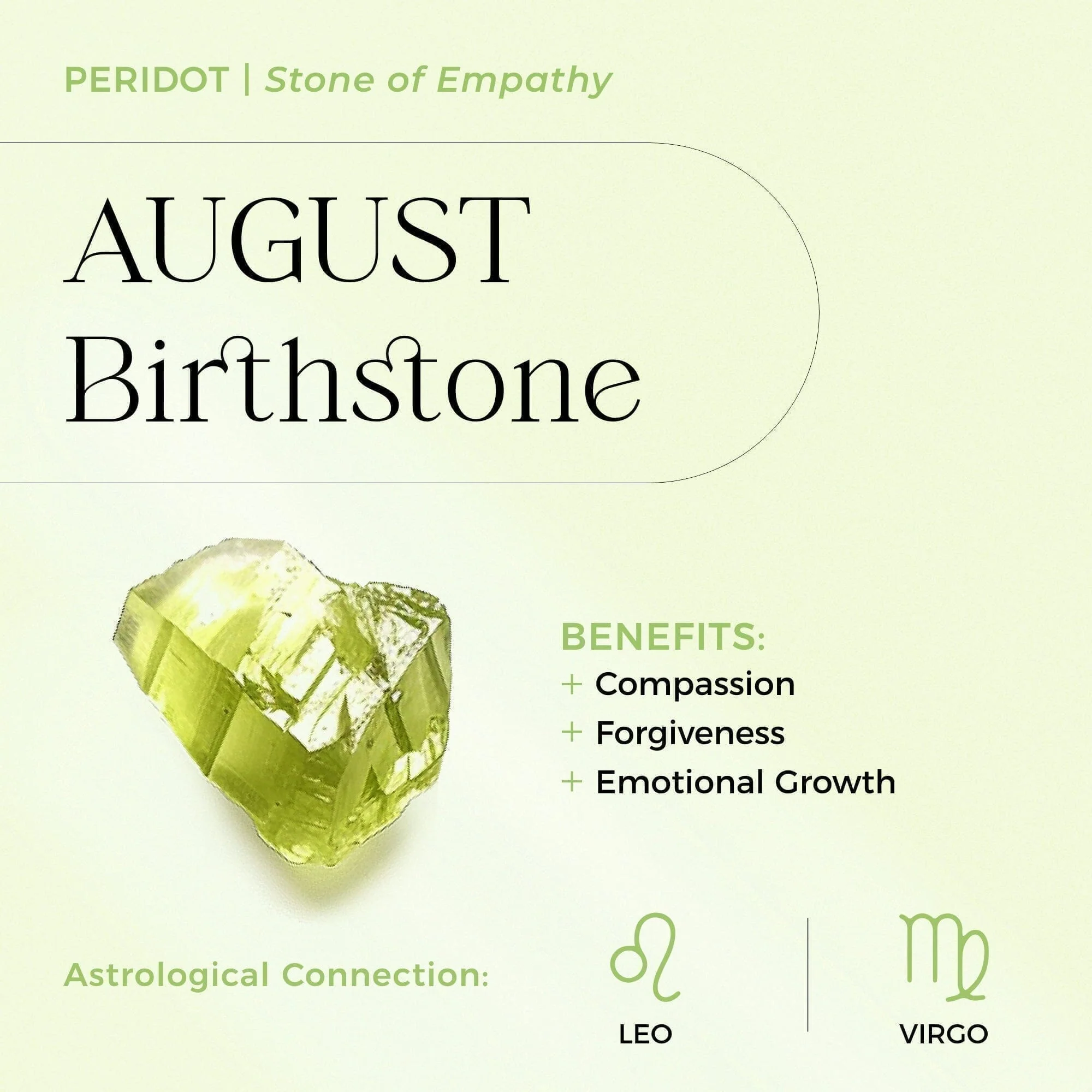 Peridot Necklace - Solitaire - Image 7