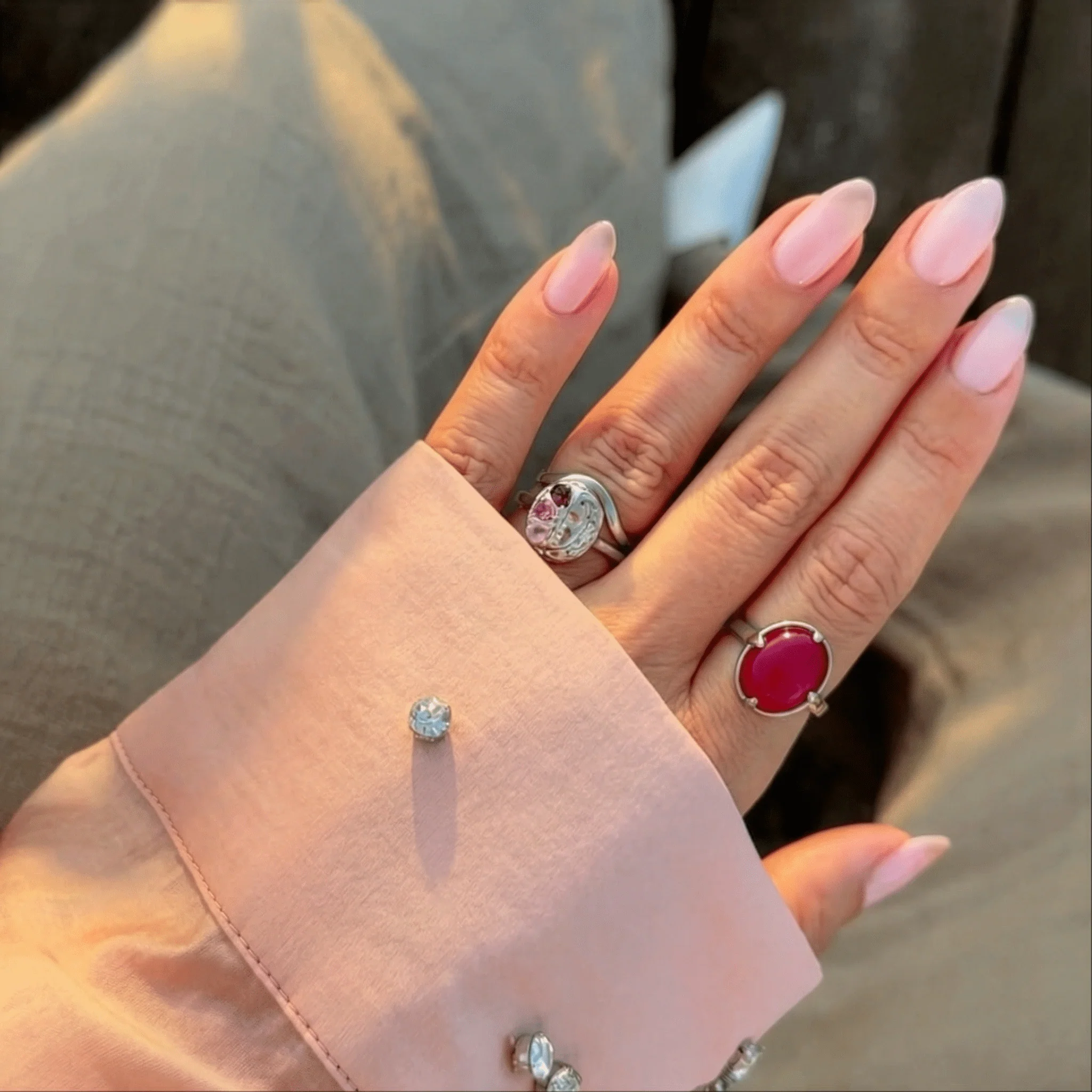 Pink Gradient Ring - Goddess - Image 10