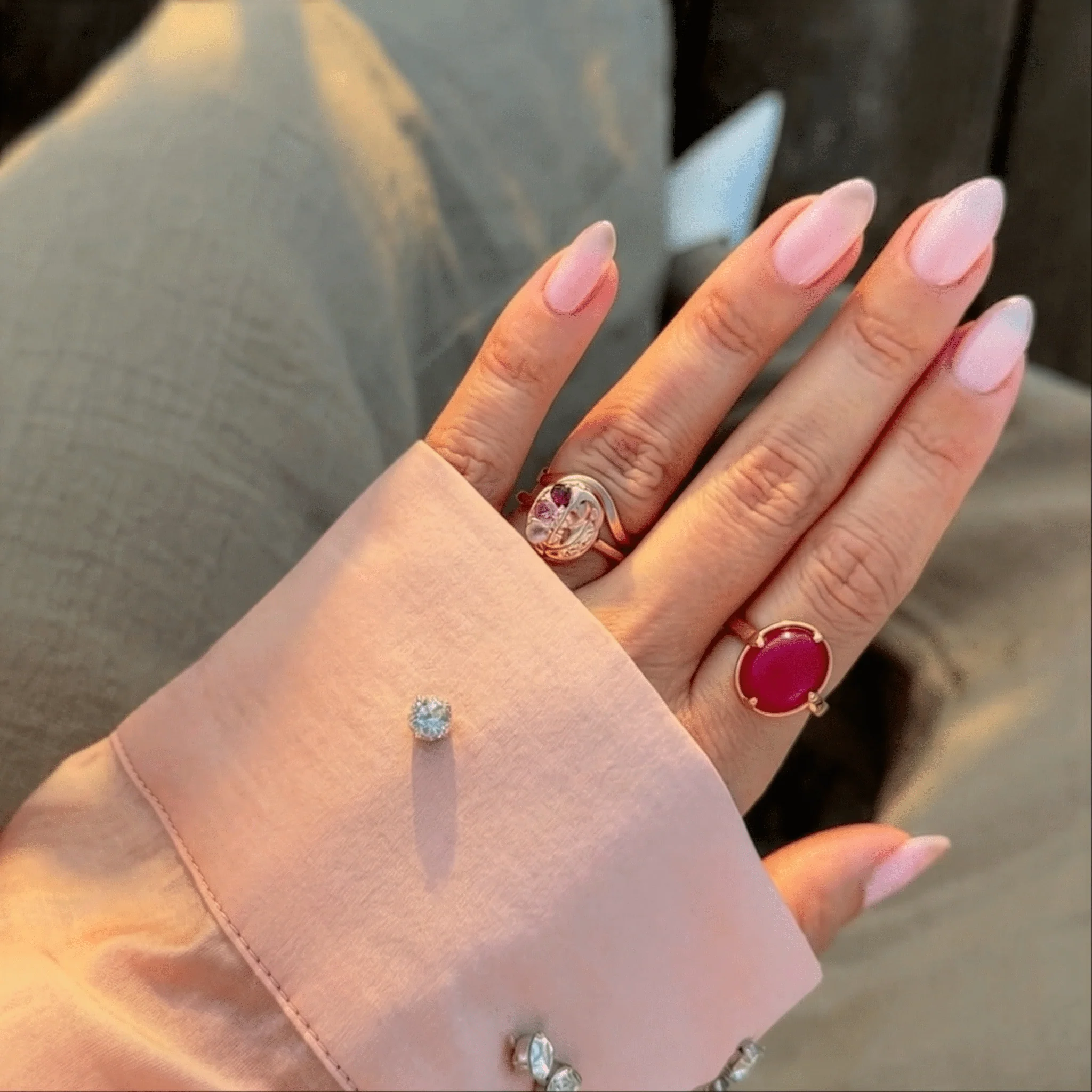 Pink Gradient Ring - Goddess - Image 12