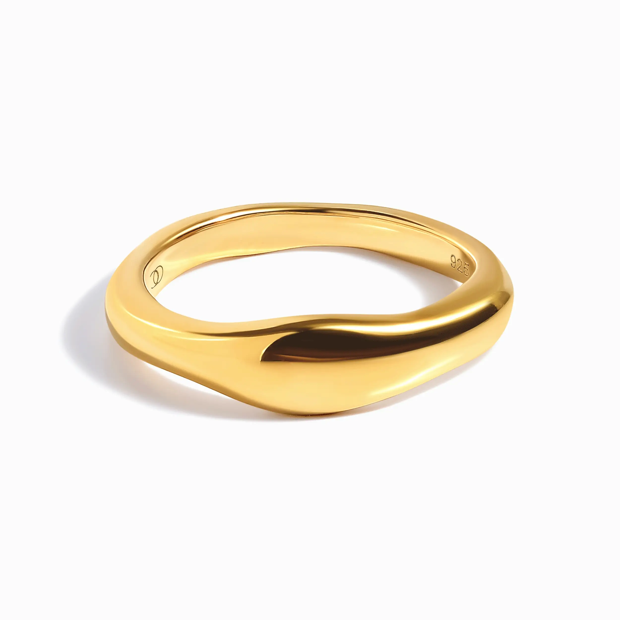 Pinky Ring - Signet Onde - Image 5