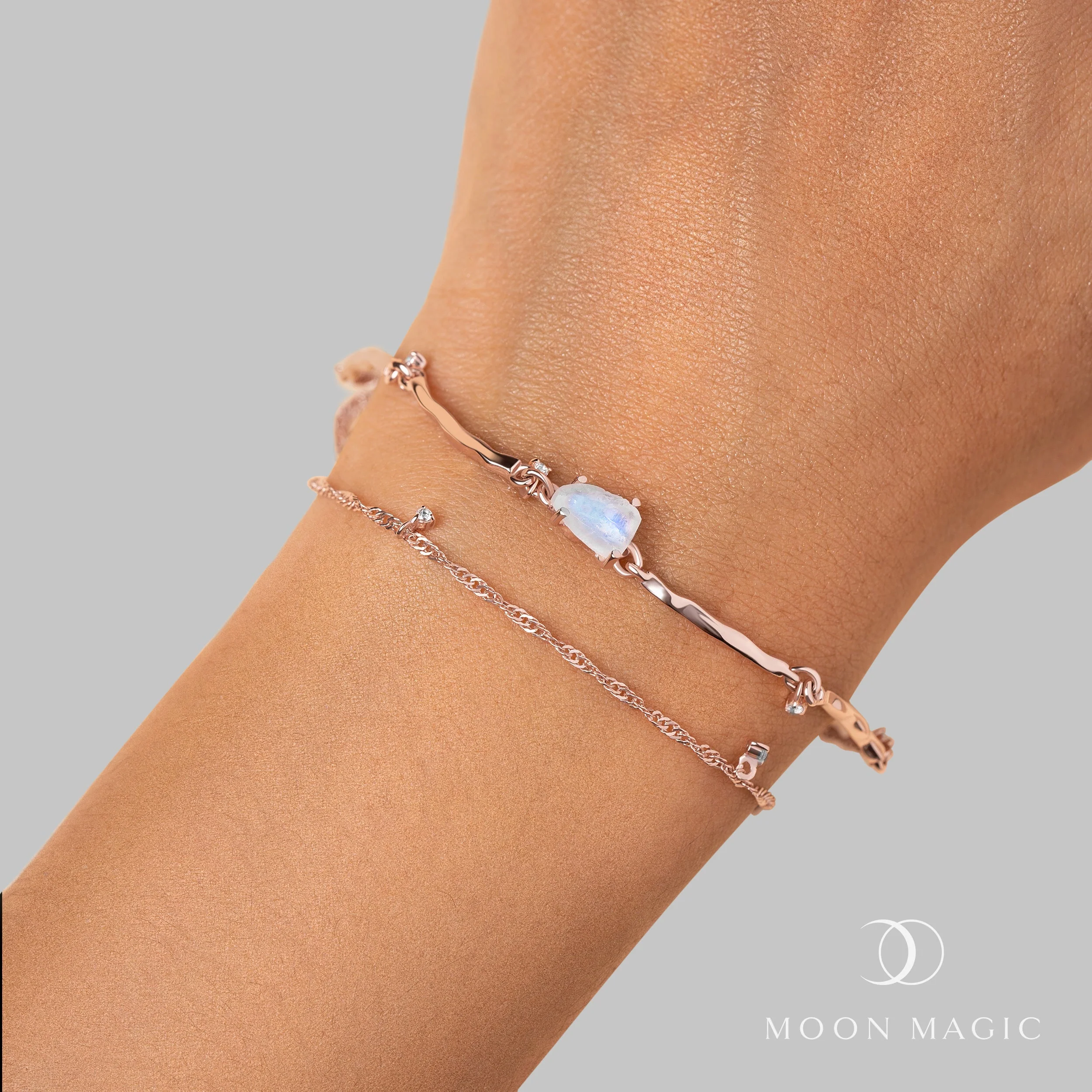 Raw Crystal Bracelet - Flow - Image 6
