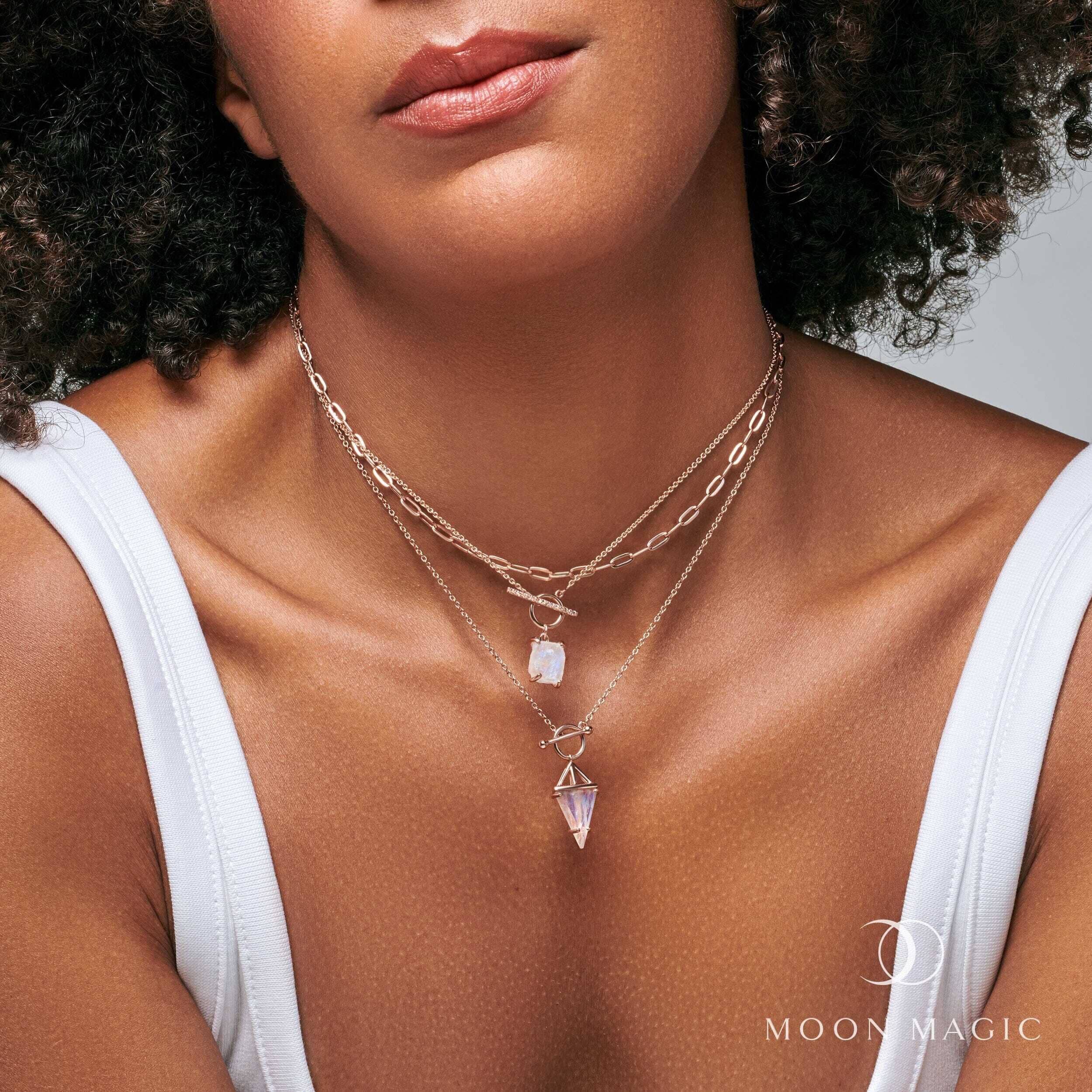 Raw Crystal Necklace - T-Lock - Image 17