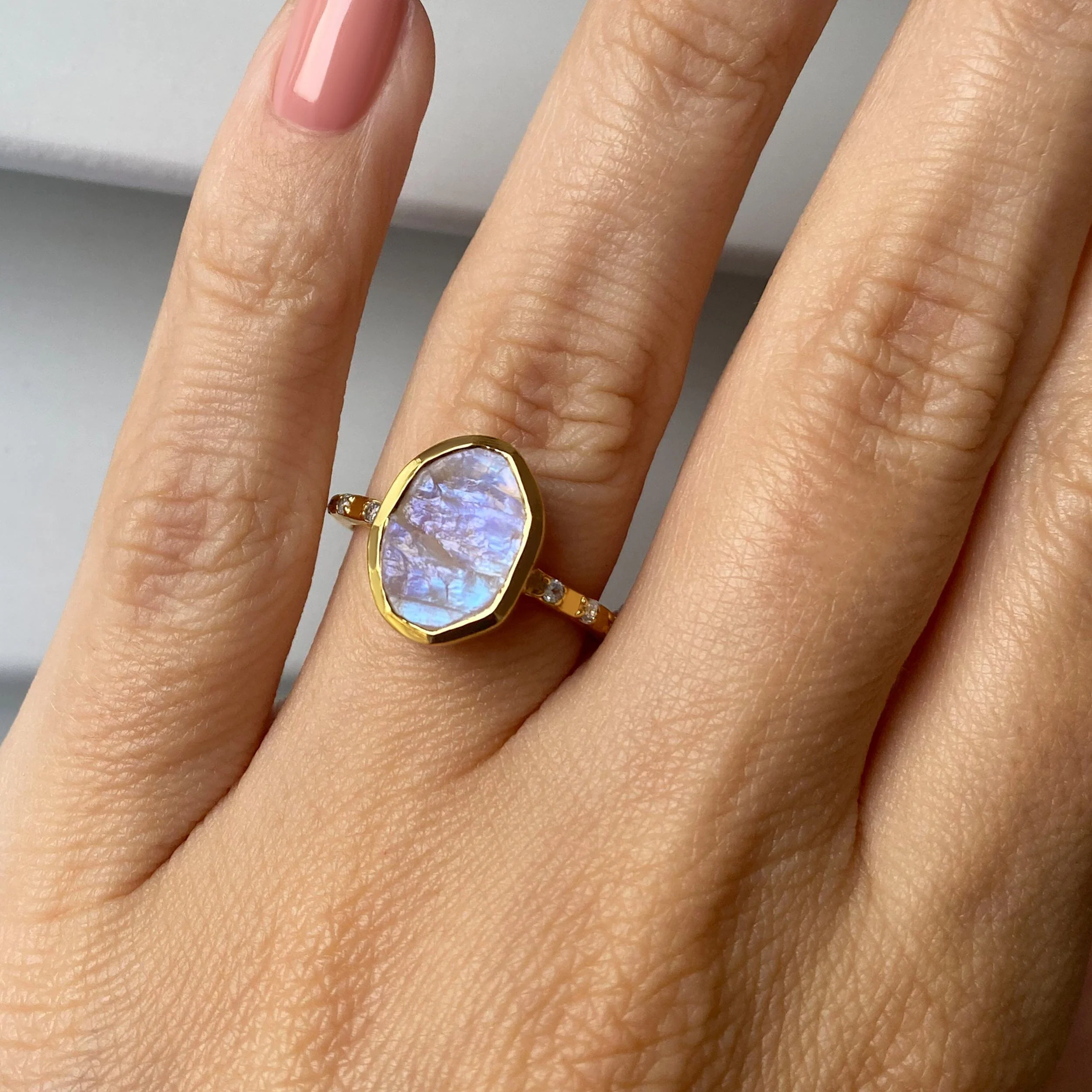 Raw Crystal Ring - Hypnotic - Image 6