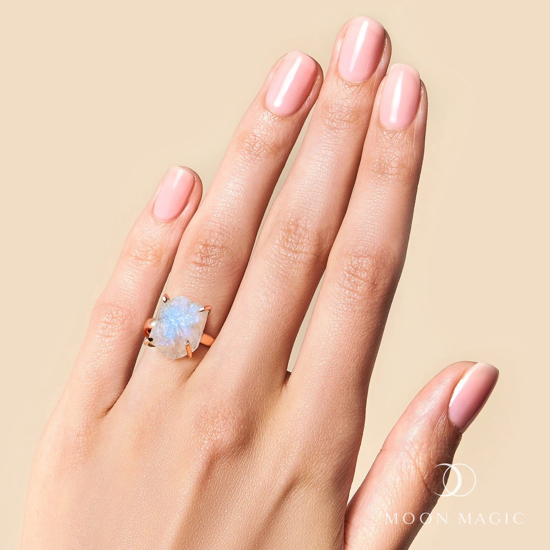 Raw Crystal Ring - Raw Crystal Moonstone - Image 24