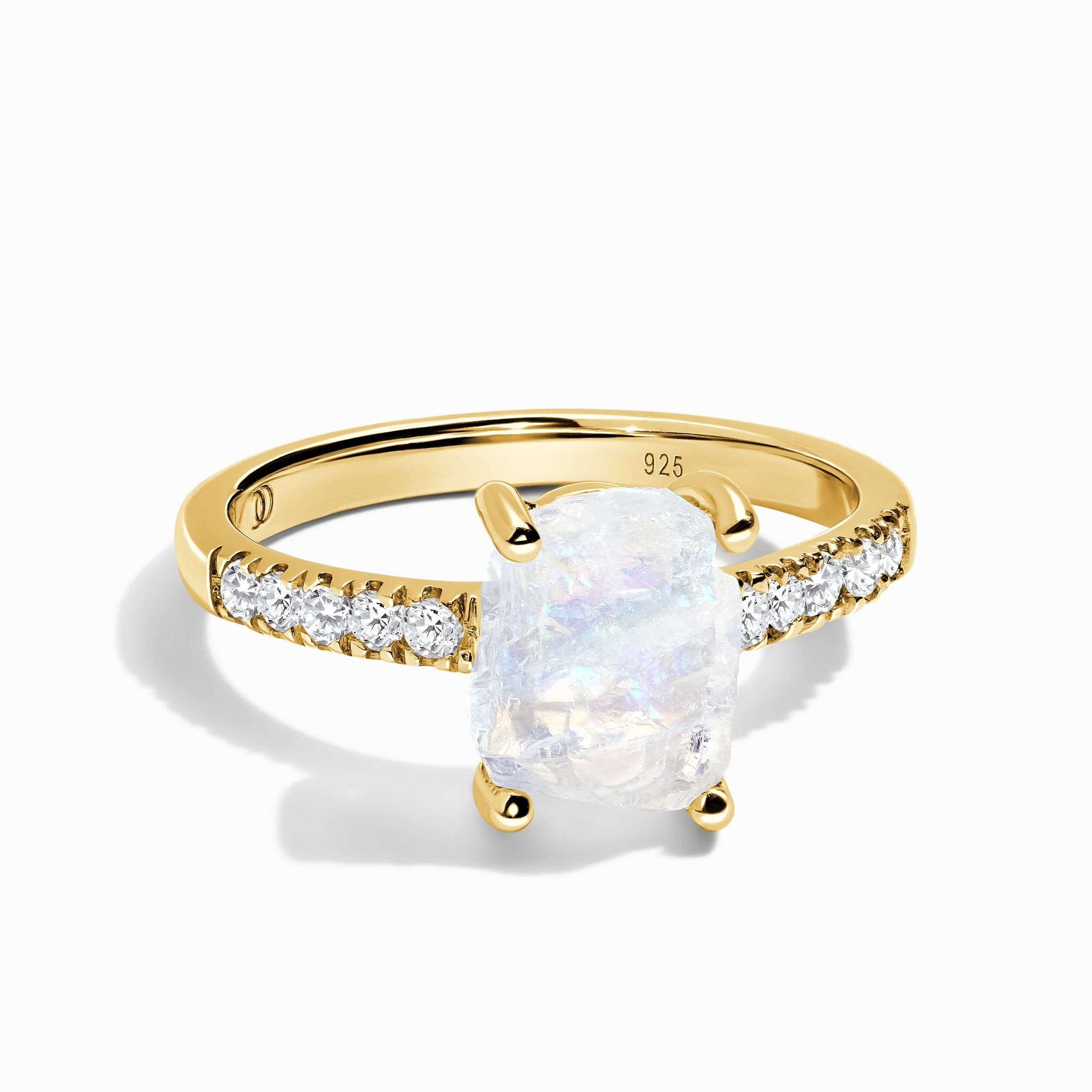 Raw Crystal Ring - Ritzy Moonstone - Image 3