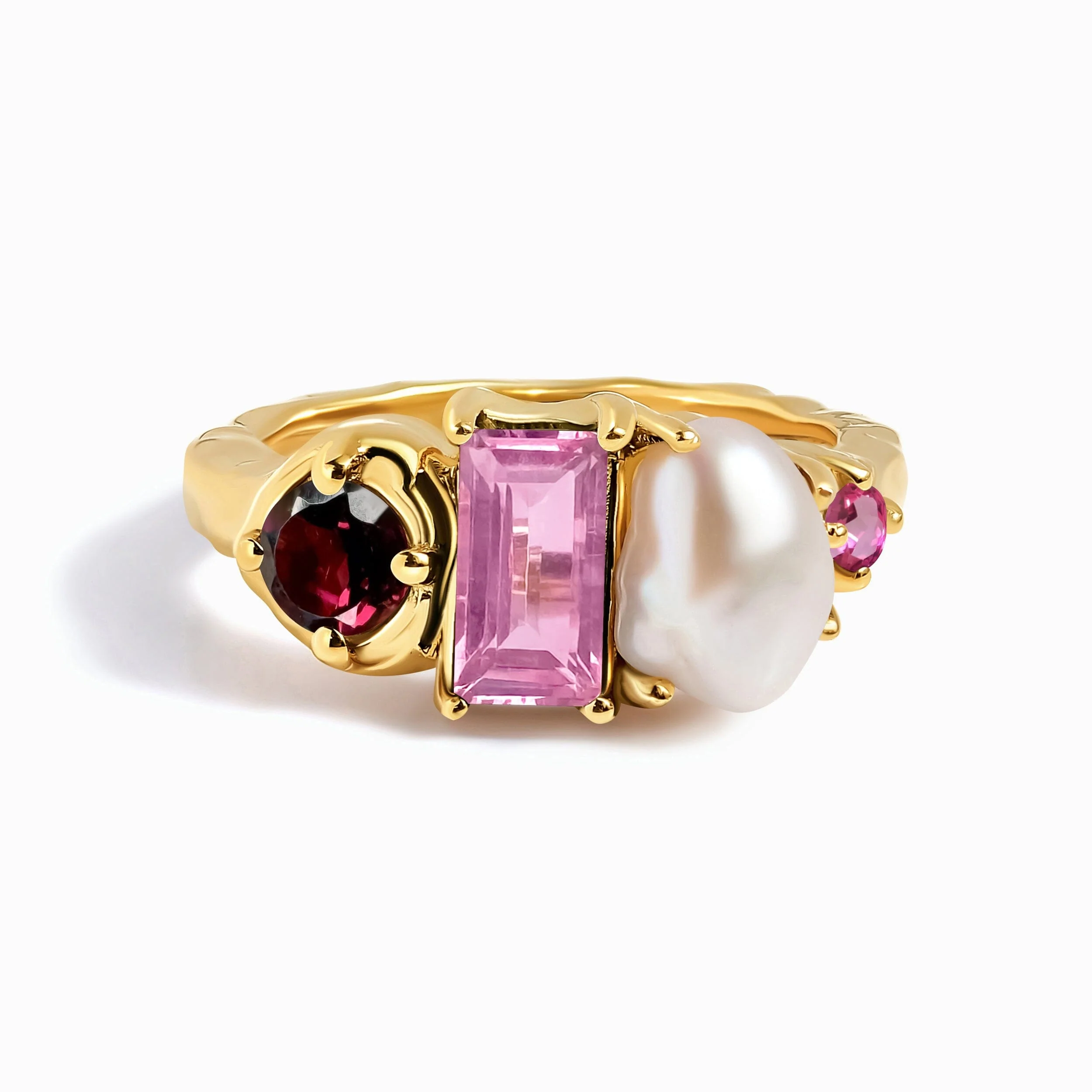 Rhodolite Garnet Treasure & Magma Band Set - Image 14