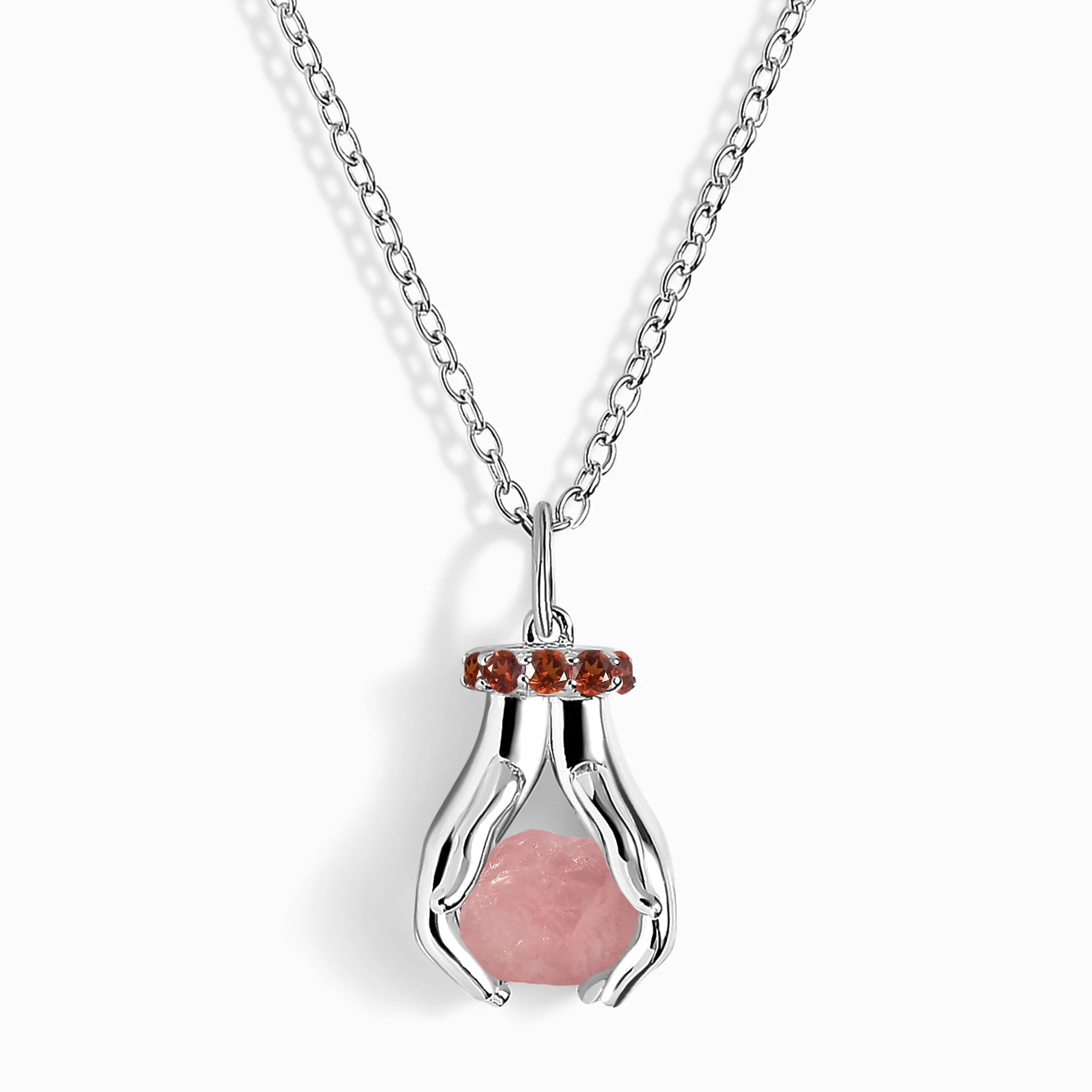 Rose Quartz Garnet - Hold The Energy - Passion - Image 3