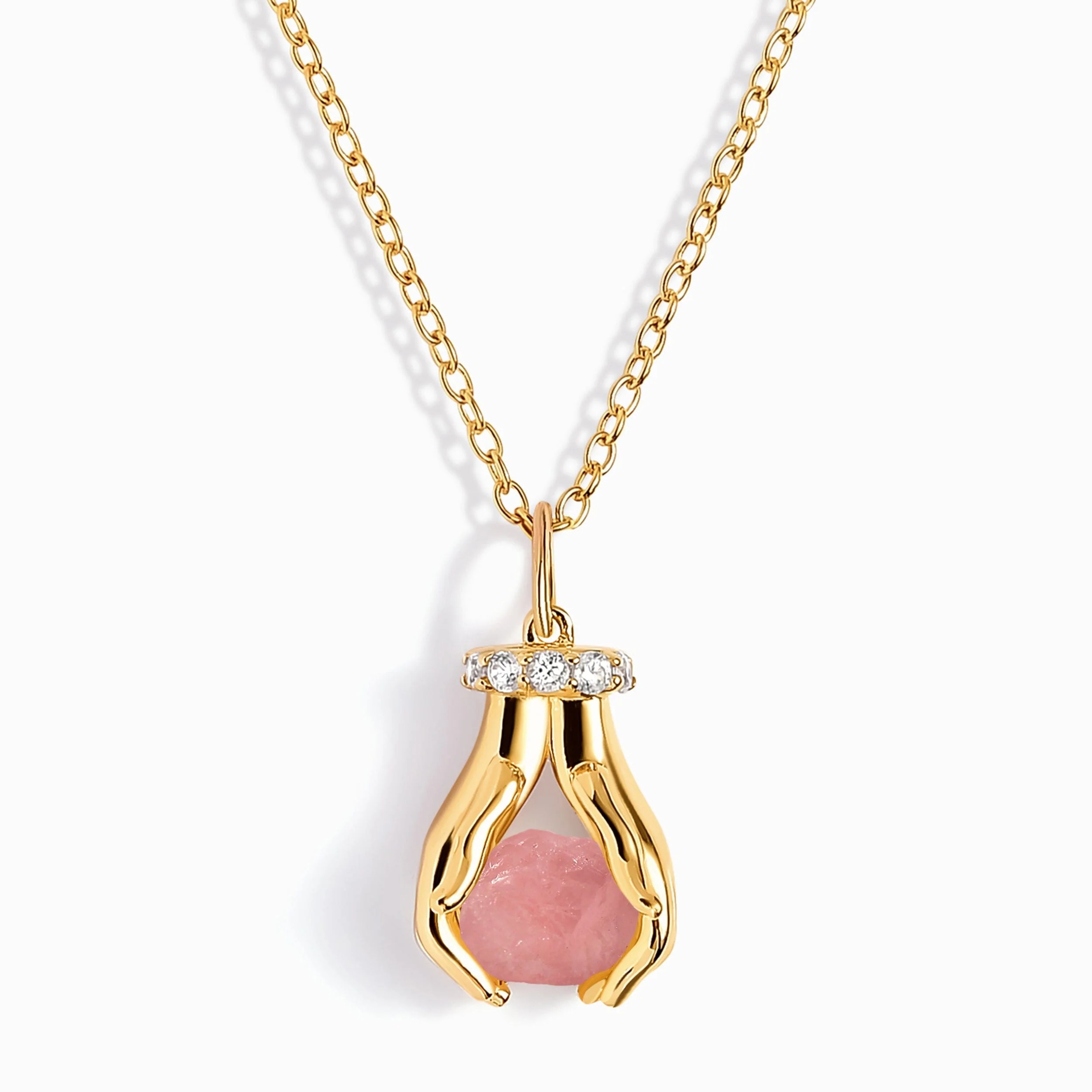 Rose Quartz Necklace - Hold The Energy - Love - Image 9