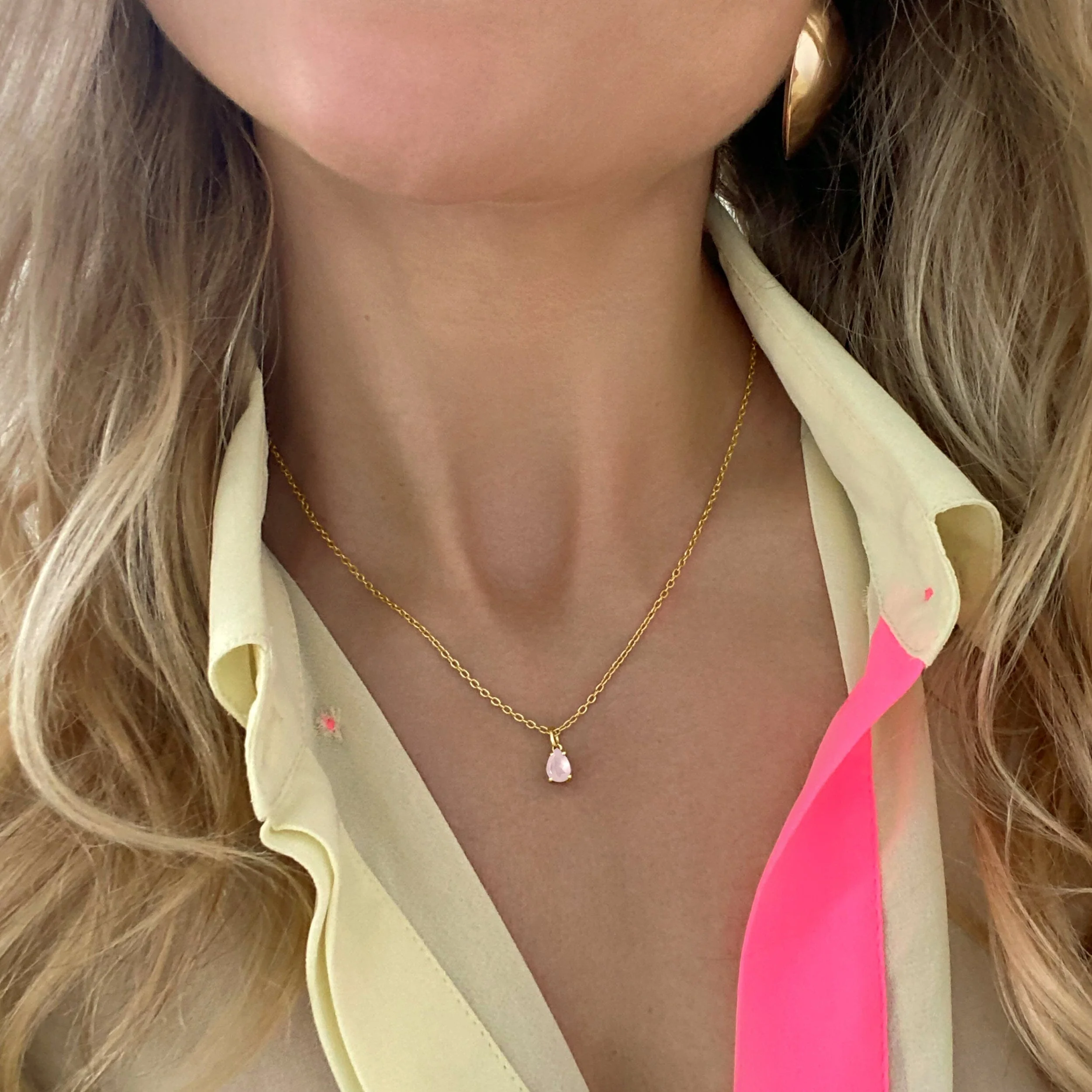 Rose Quartz Necklace - Worthiness - Image 12