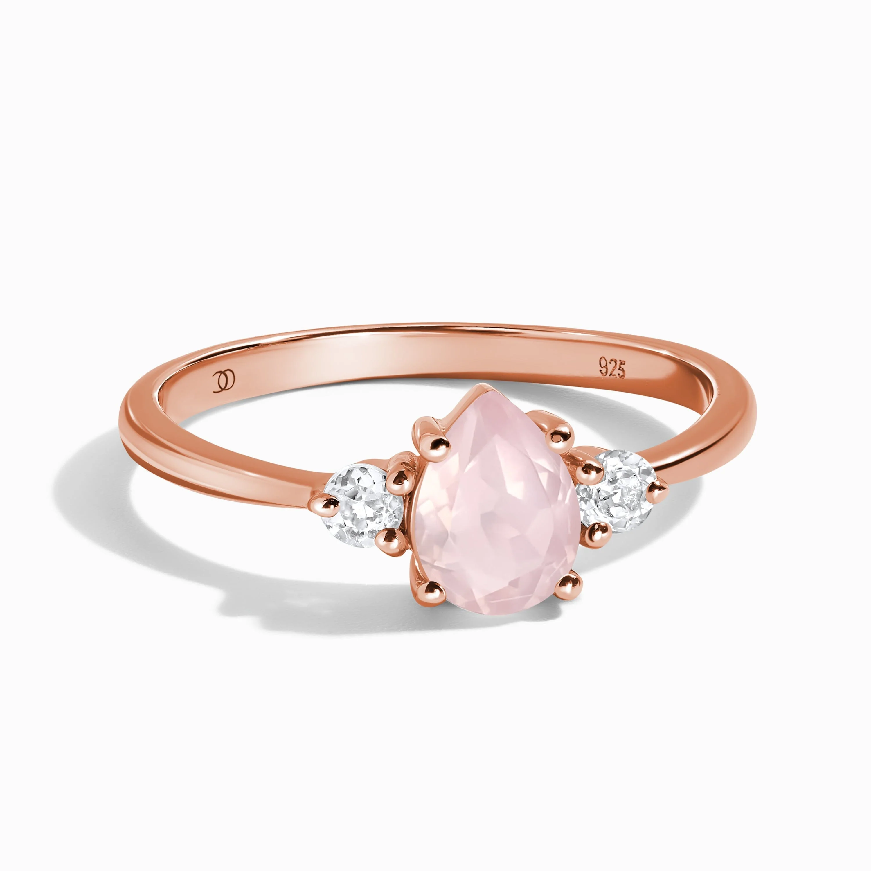 Rose Quartz Ring - Lania - Image 3