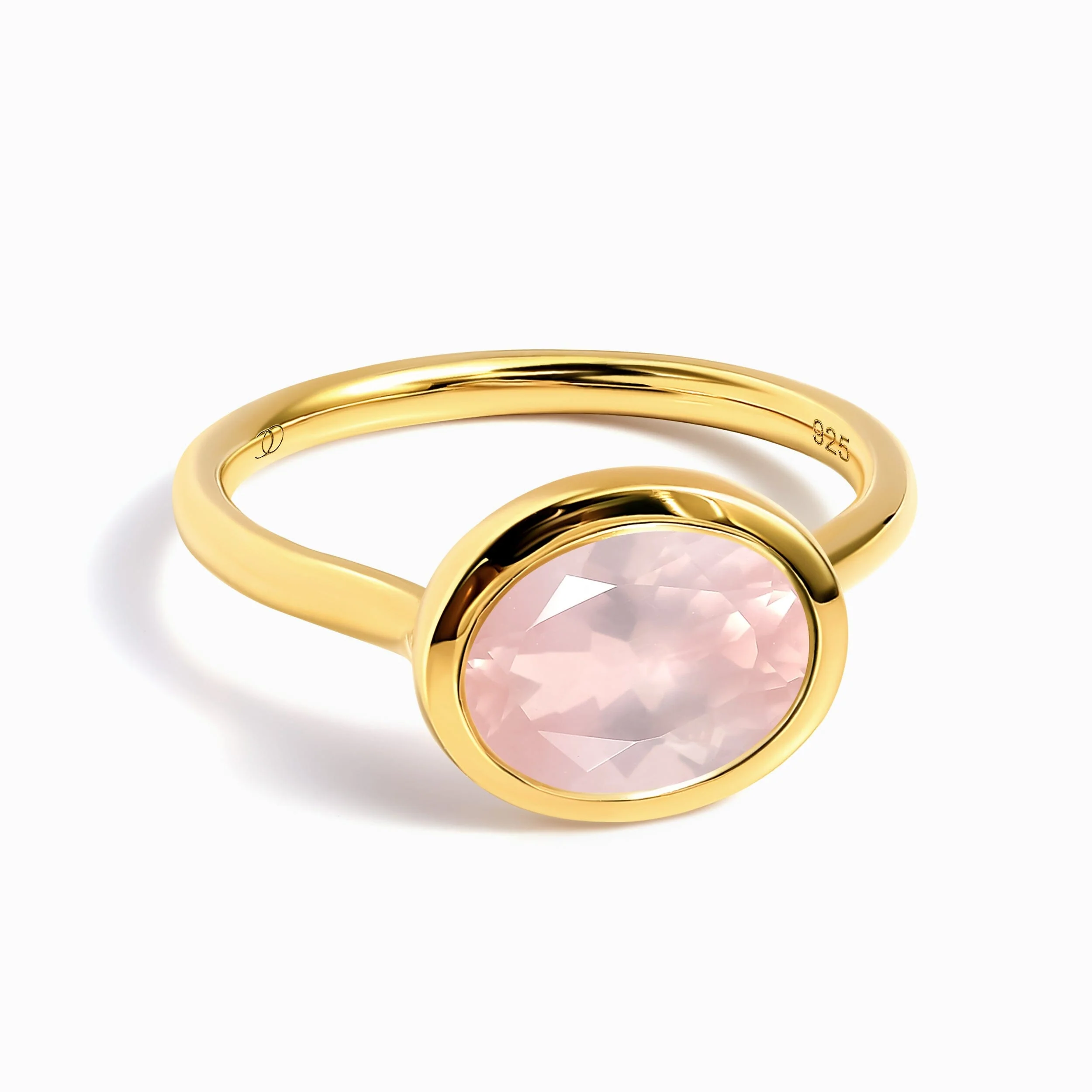 Rose Quartz Skin Touch Ring - Feel the Love - Image 5