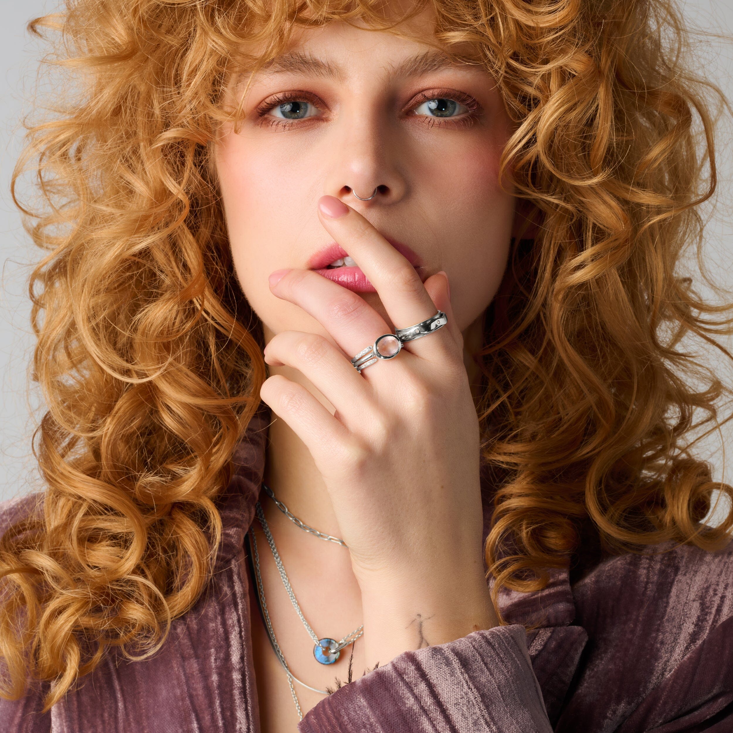 Rose Quartz Skin Touch Ring - Feel the Love - Image 9