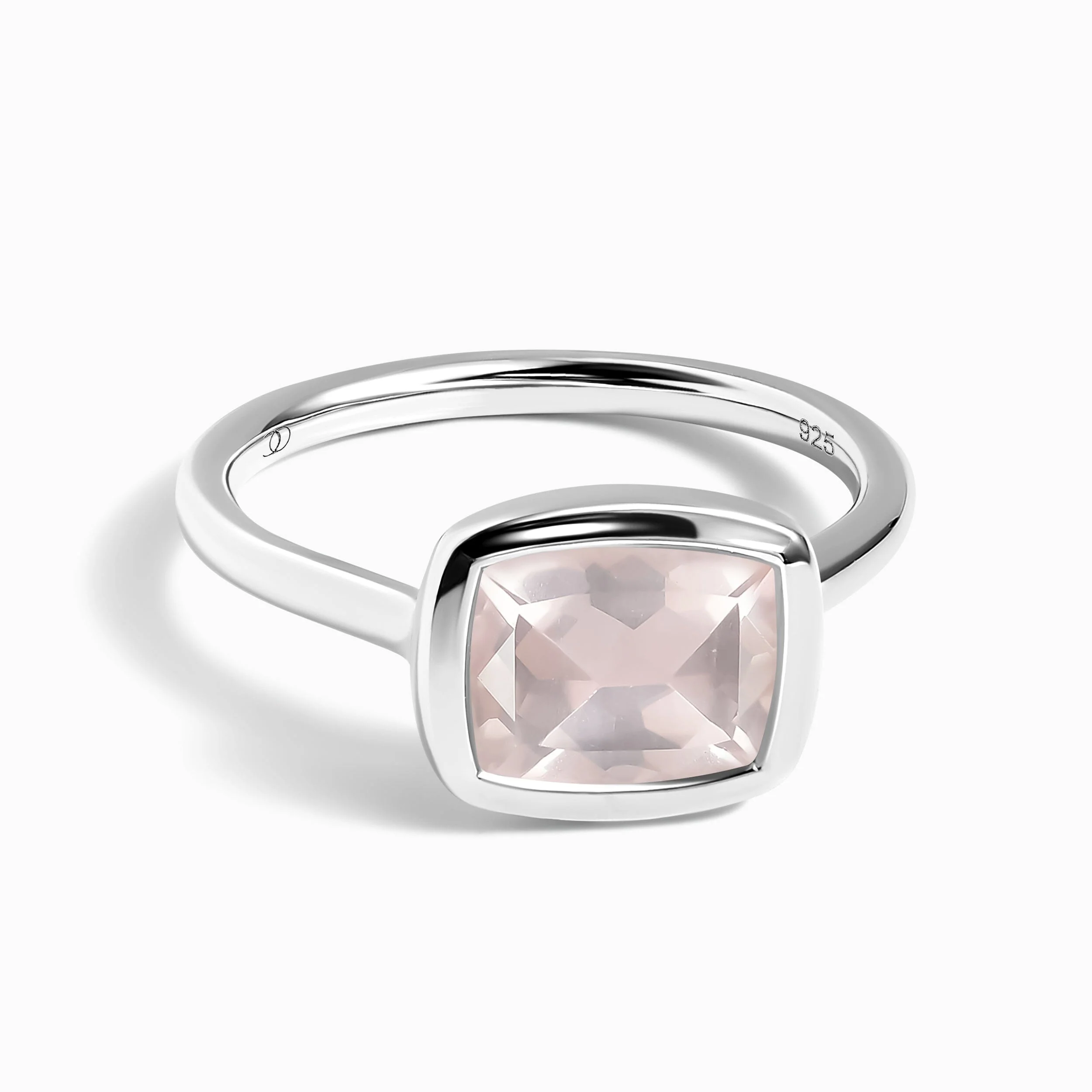 Rose Quartz Skin Touch Ring - Touched by Love
