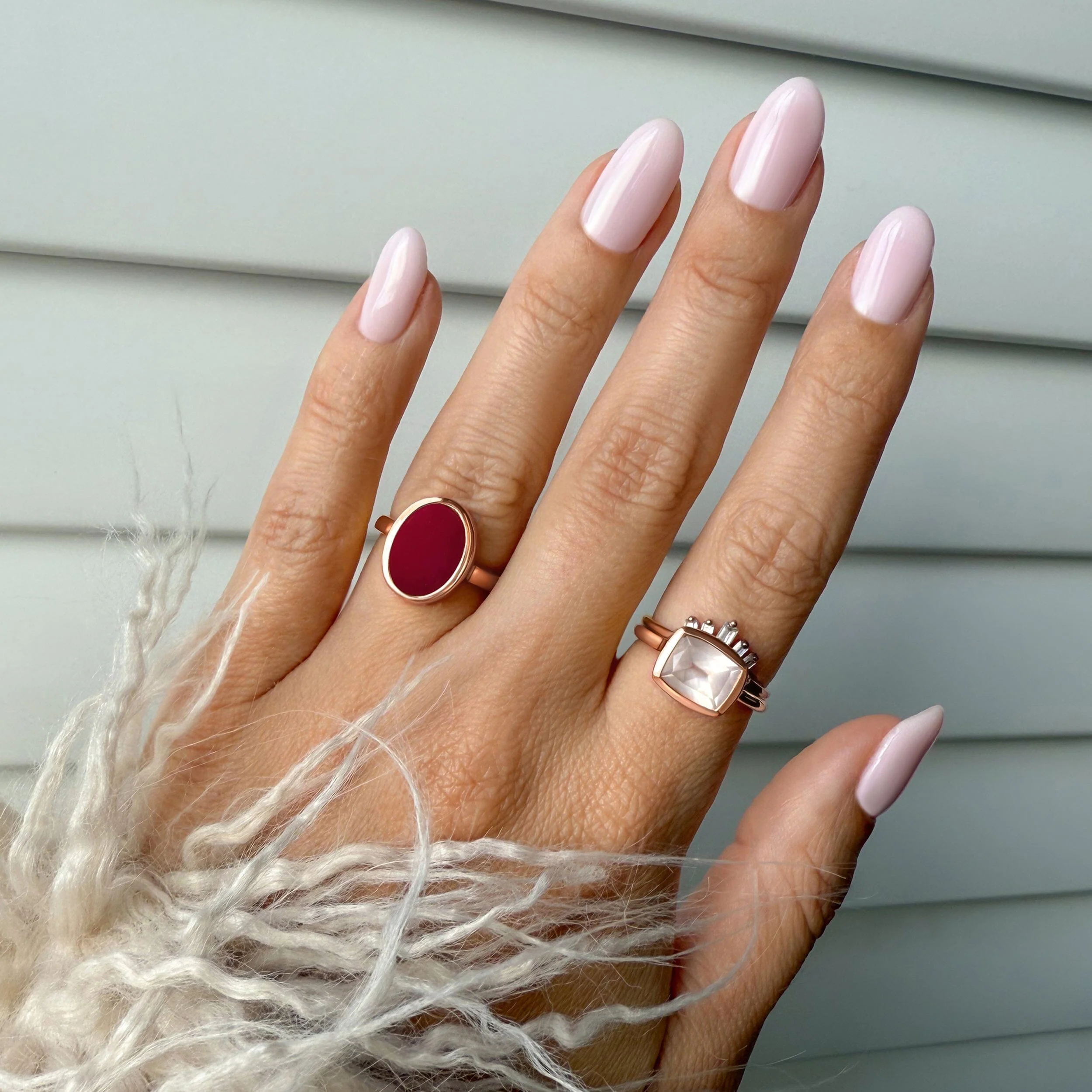 Crystal Ring - Enfolded Pink Quartz - Image 15
