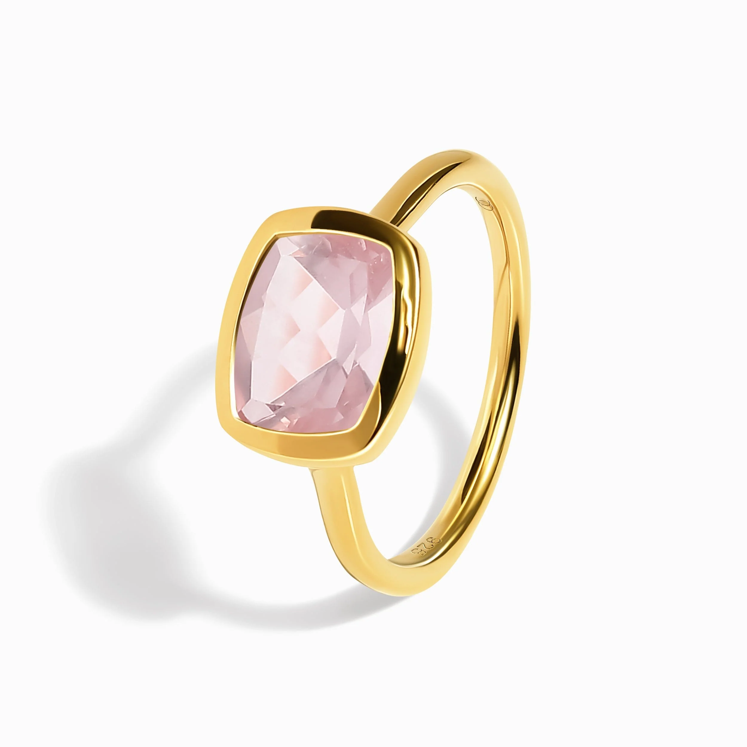 Rose Quartz Skin Touch Ring - Touched by Love - Image 15