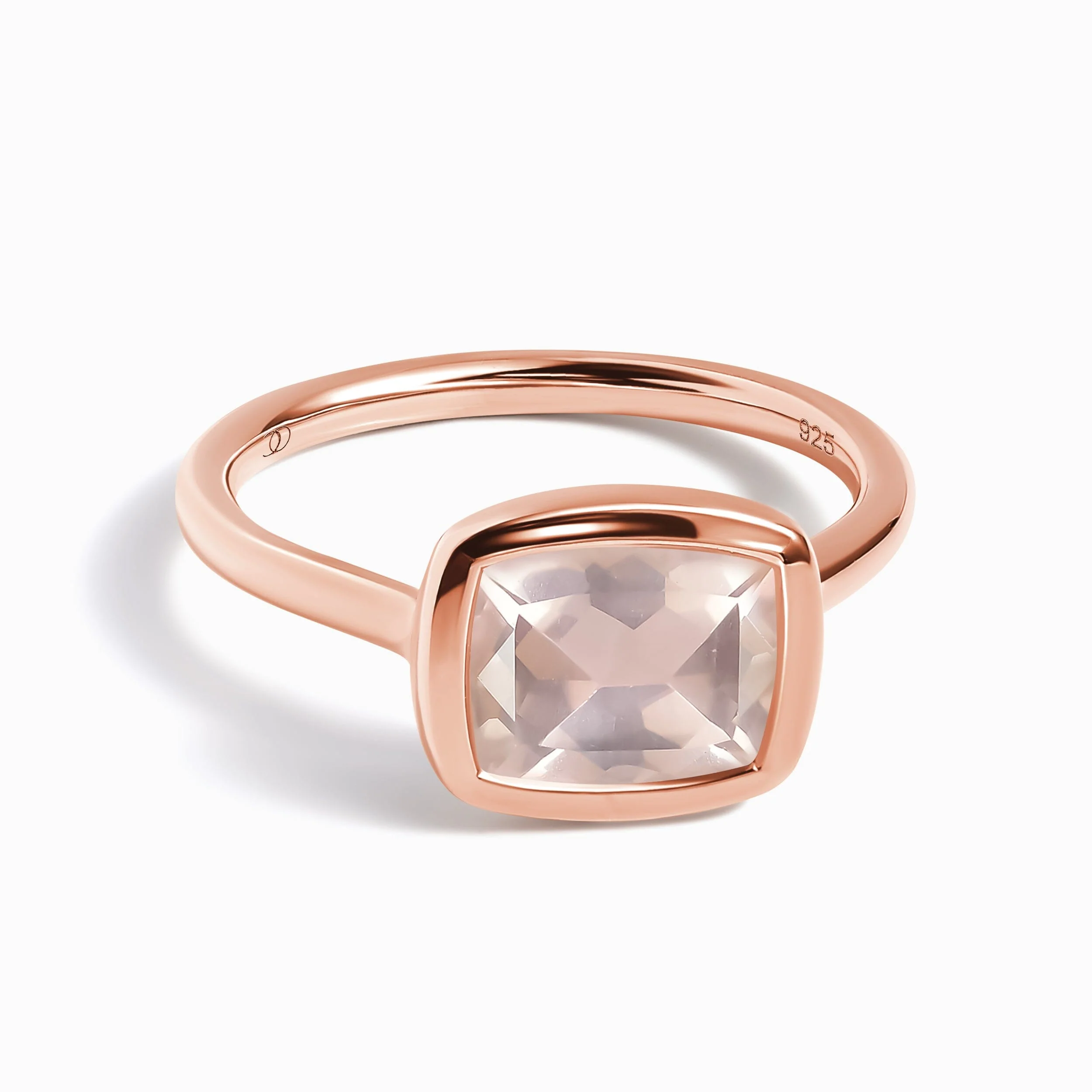 Rose Quartz Skin Touch Ring - Touched by Love - Image 3