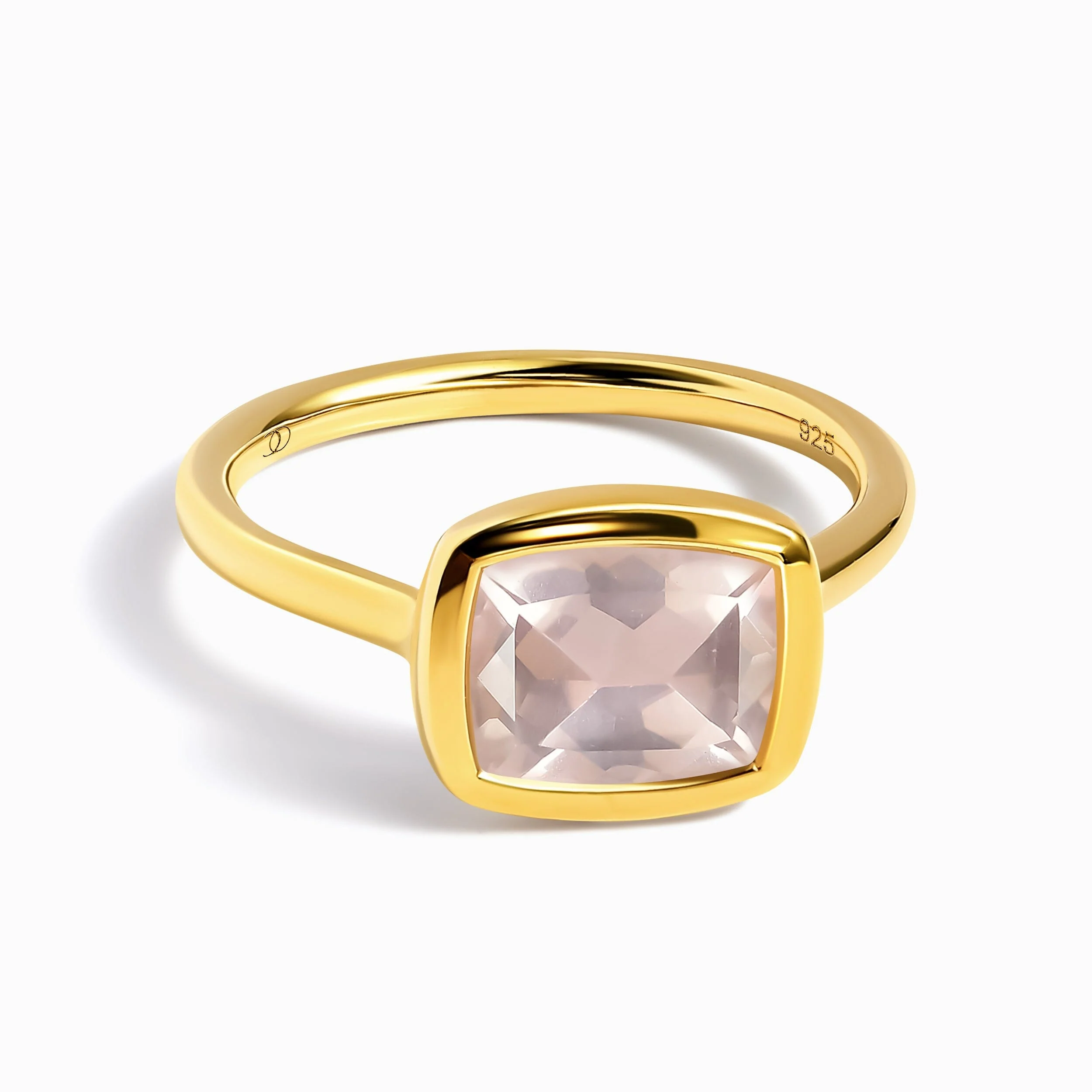 Rose Quartz Skin Touch Ring - Touched by Love - Image 5
