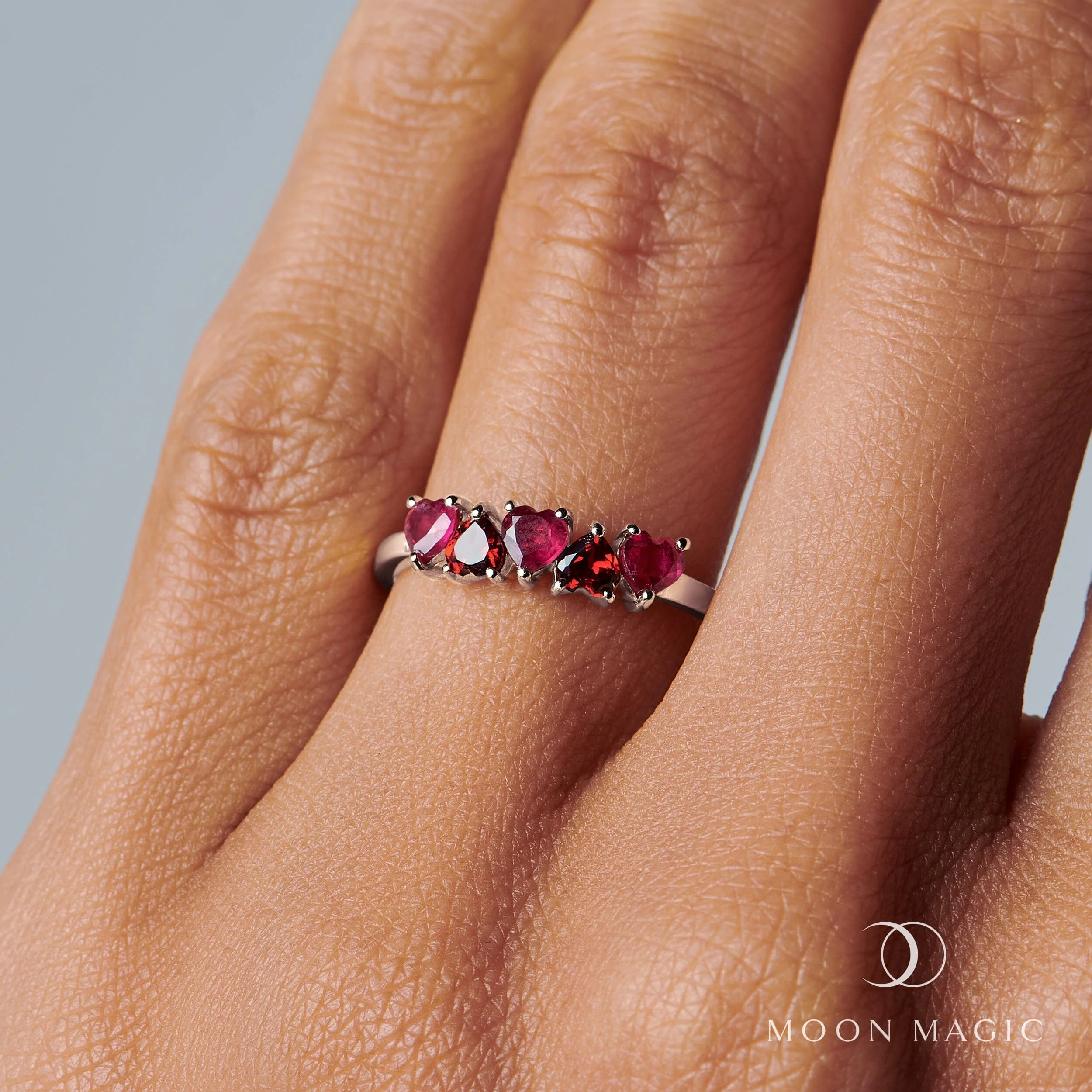 Ruby Garnet Ring - Crush On You - Image 2