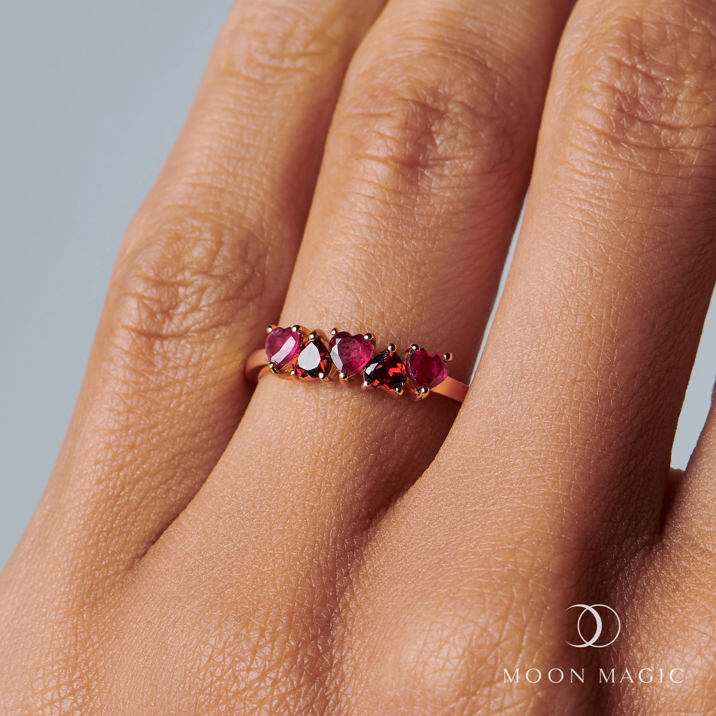 Ruby Garnet Ring - Crush On You - Image 4
