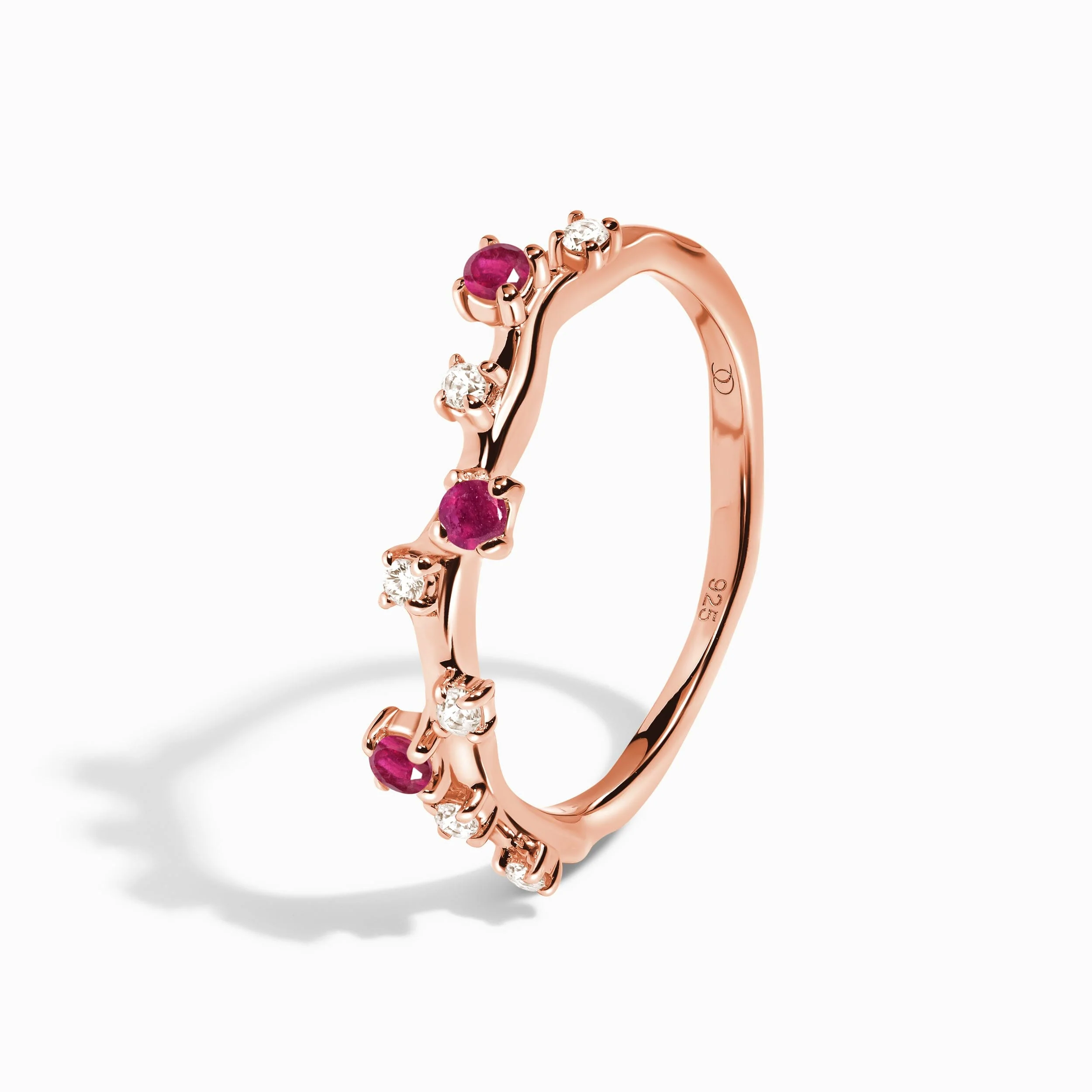 Ruby Ring - Stardust Band - Image 15