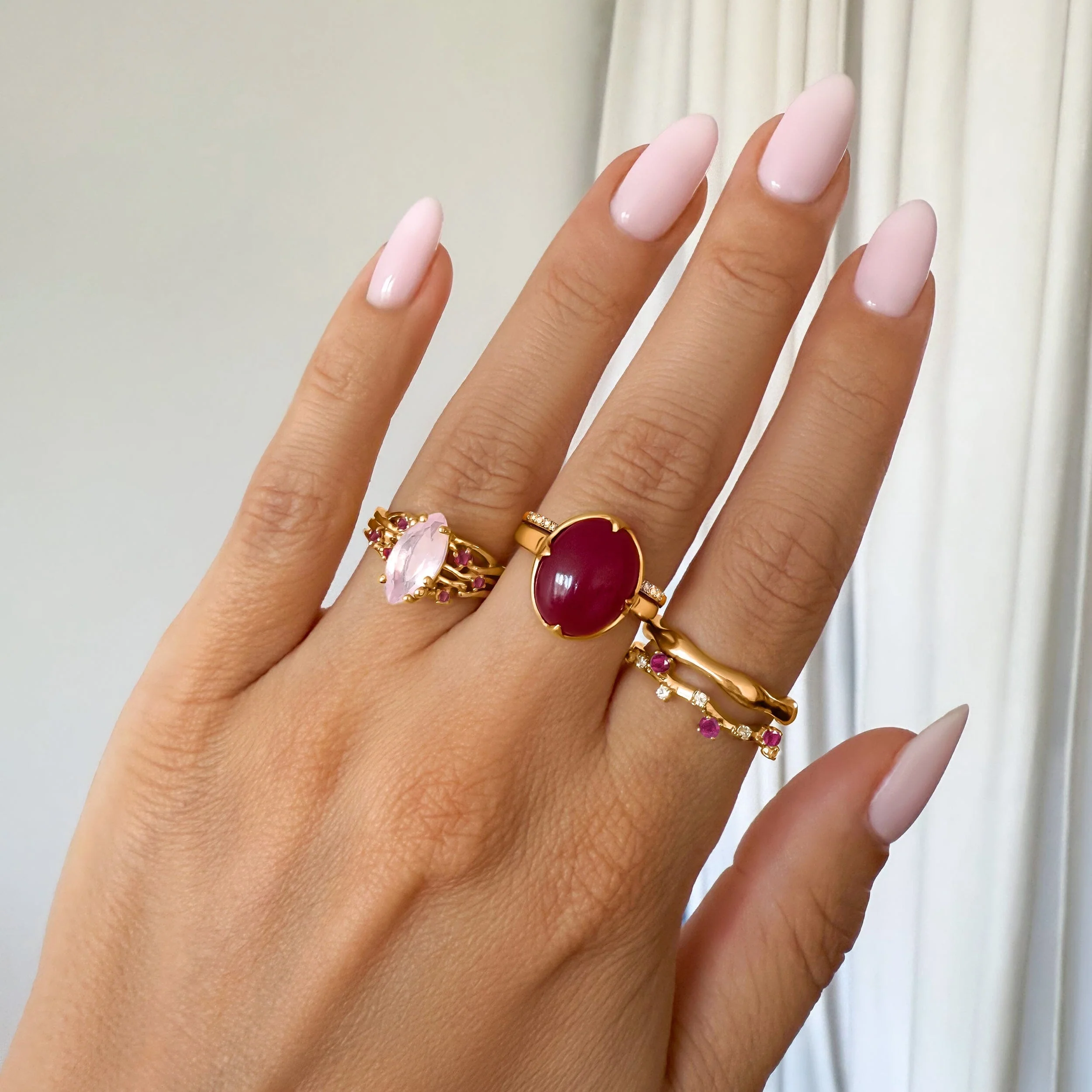 Ruby Ring - Stardust Band - Image 17