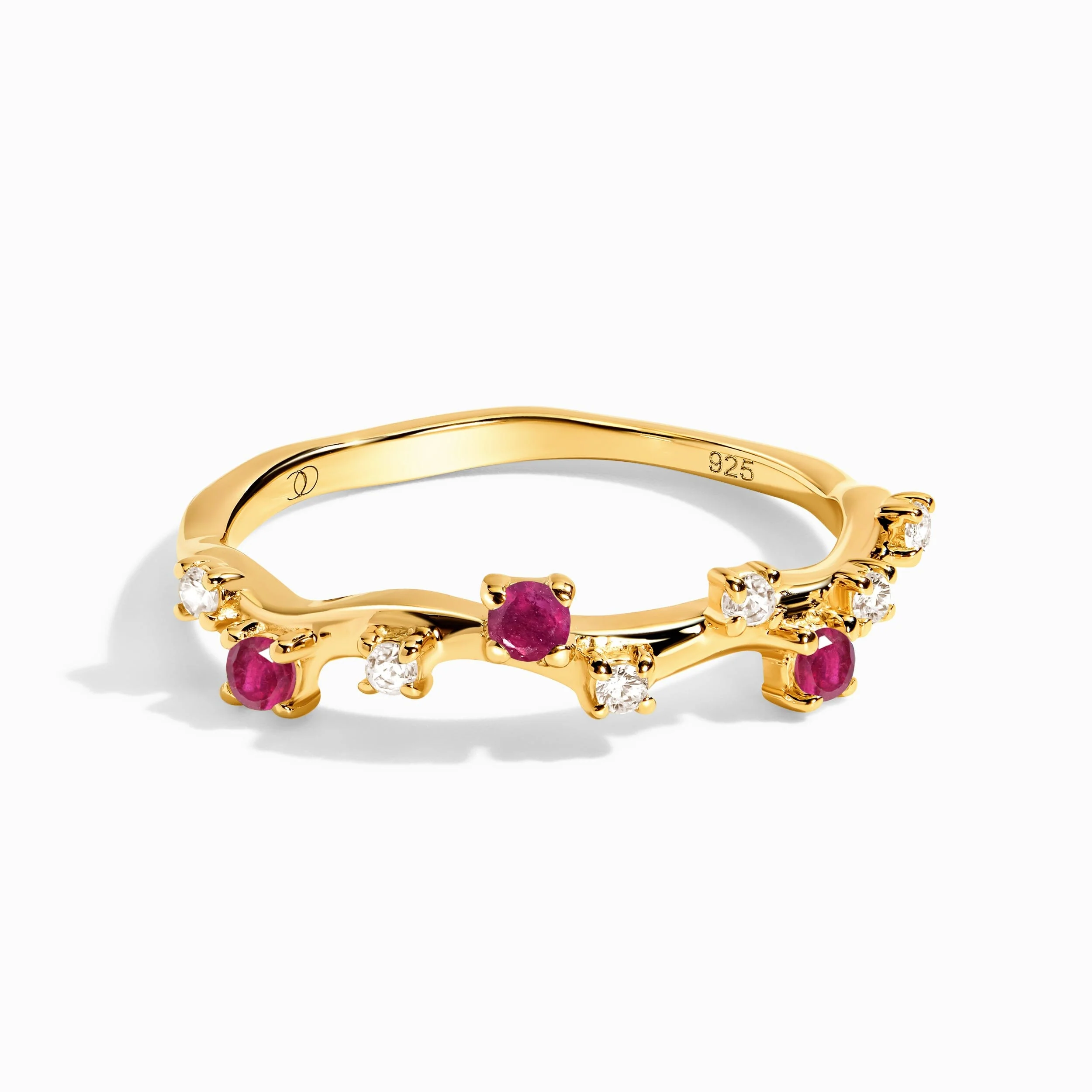 Ruby Ring - Stardust Band - Image 5
