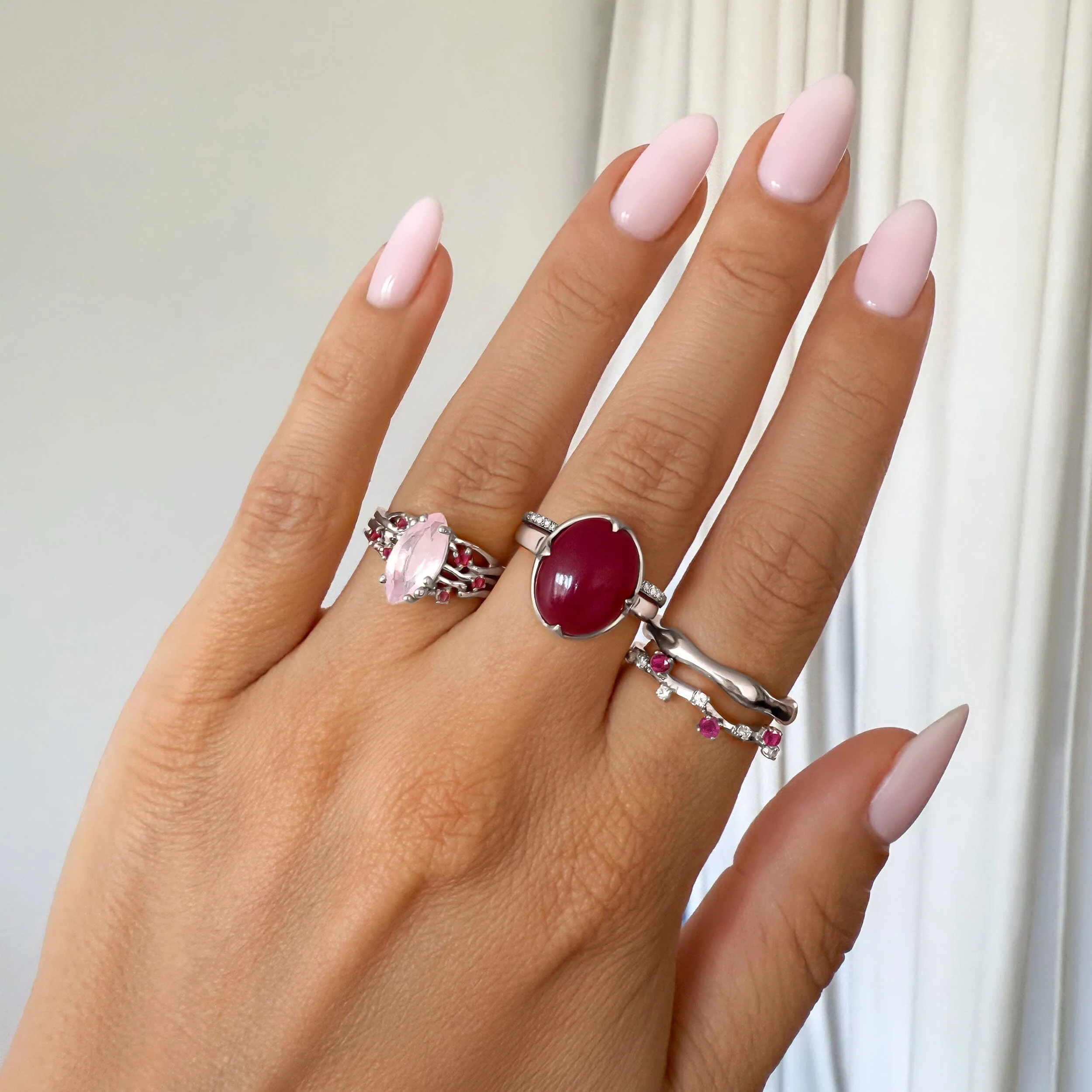 Ruby Ring - Stardust Band - Image 9